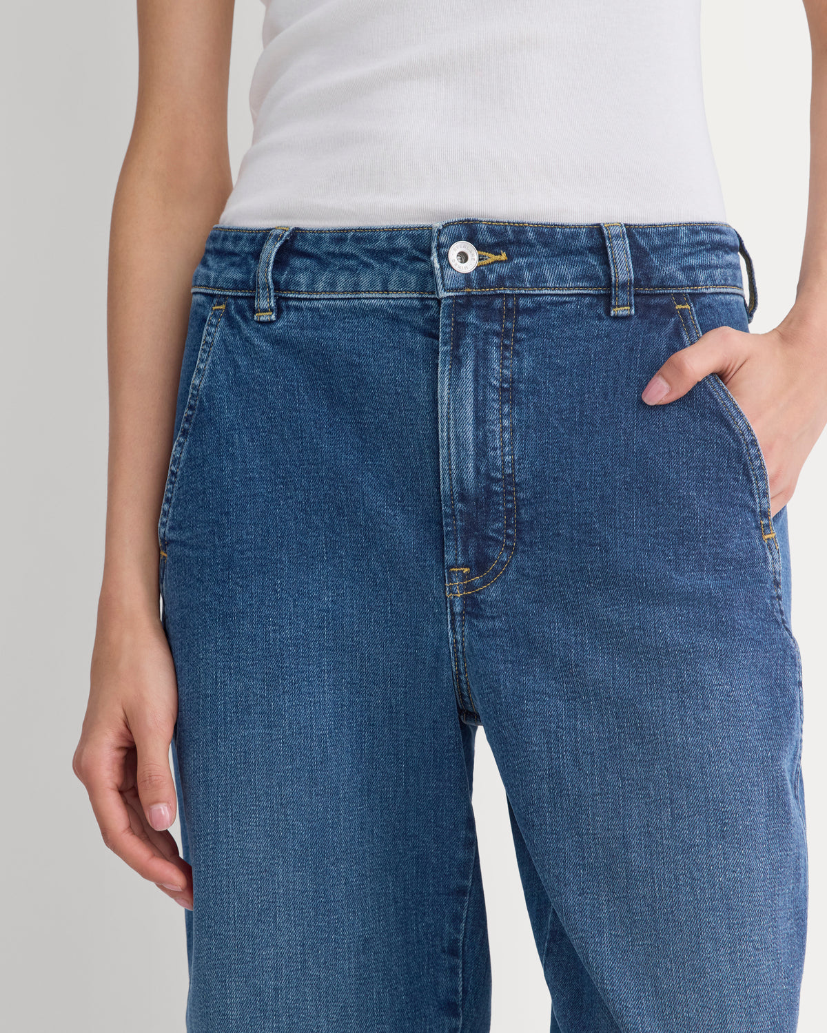 The Utility Barrel Pant | Deep Blue Indigo | Regular