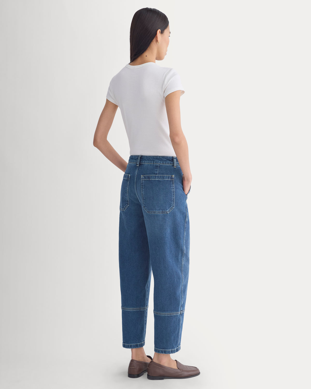 The Utility Barrel Pant | Deep Blue Indigo | Regular