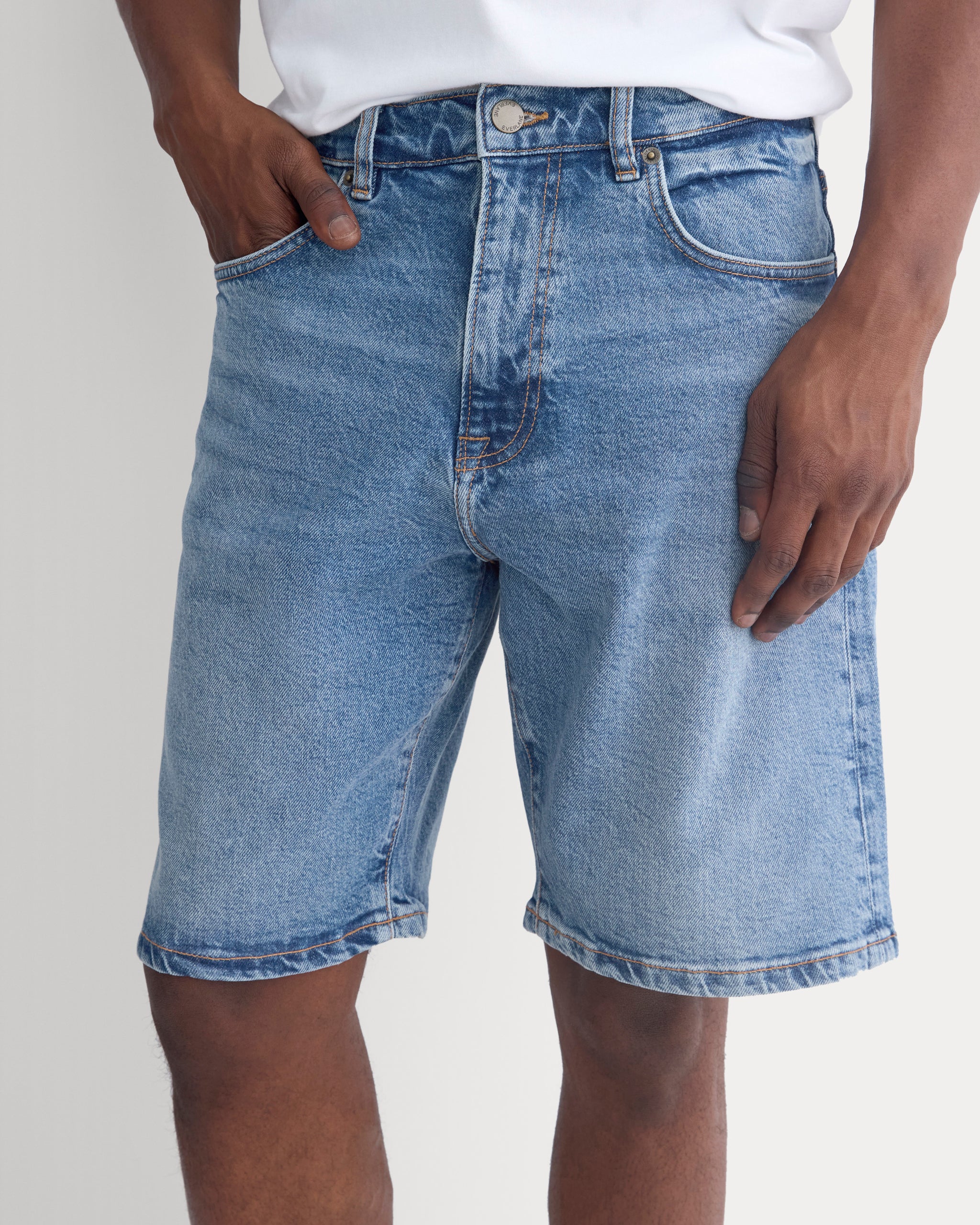 Denim Jort | Light Indigo