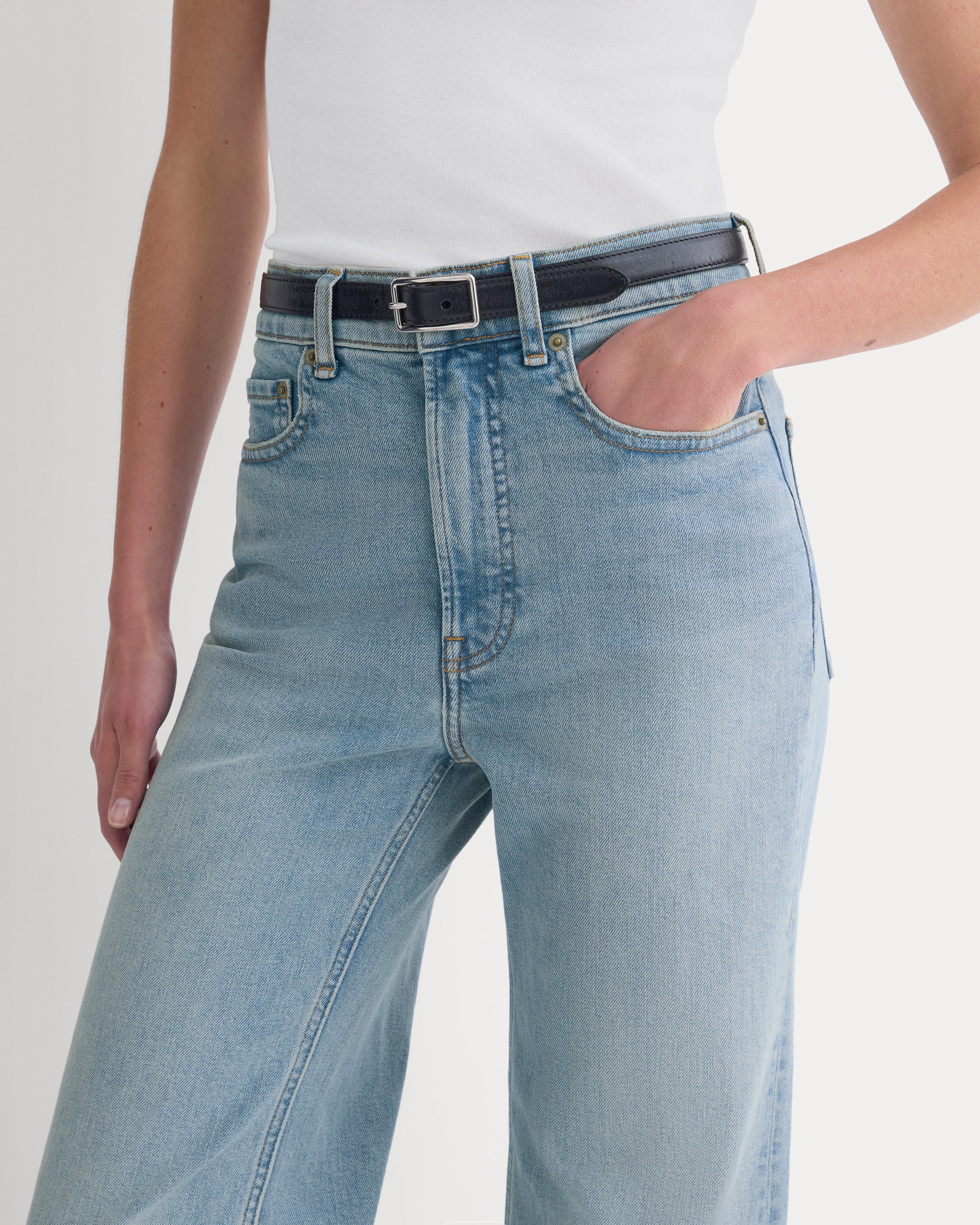 The Way-High® Sailor Jean 2.0 | Washed Out Indigo | 29.5" Inseam