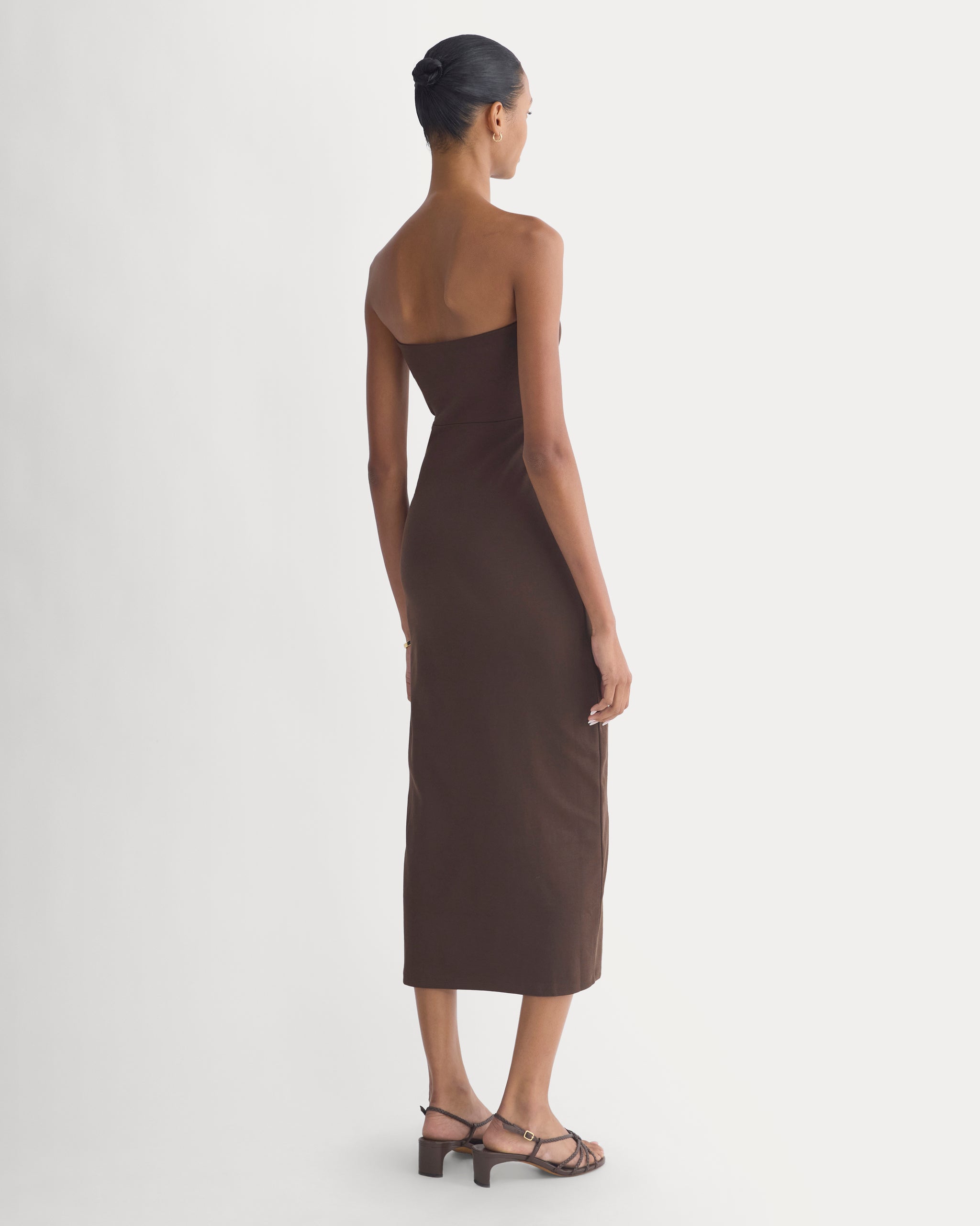 Form Knit Dress | Coffee Bean