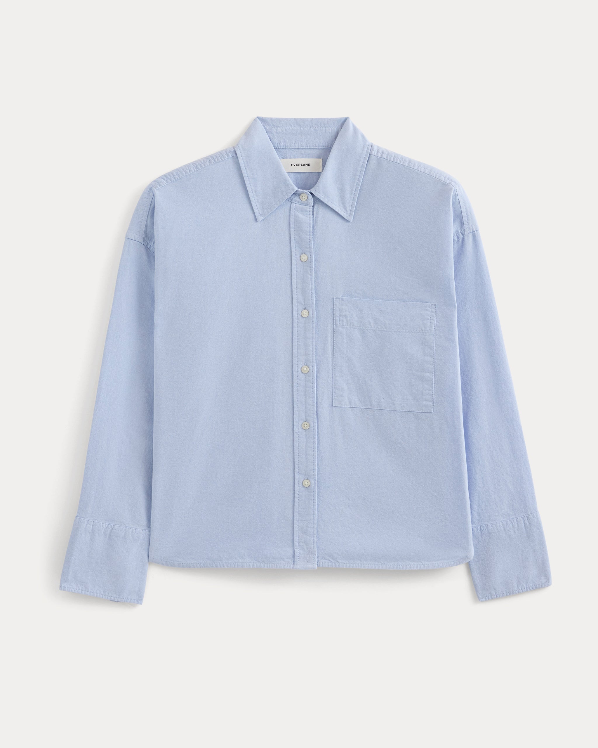 Oxford Boyfriend Shirt | Light Blue