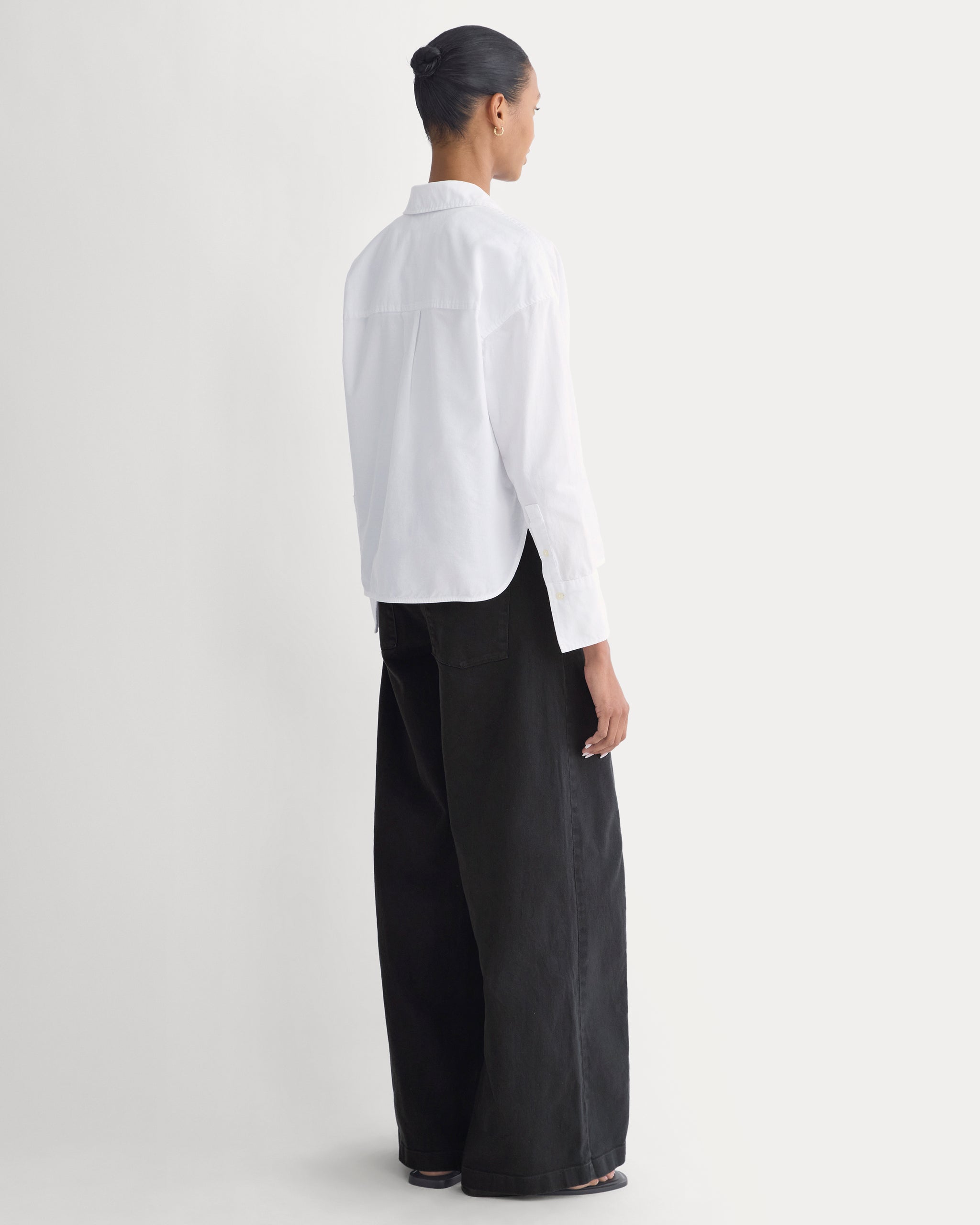 Oxford Boyfriend Shirt | White
