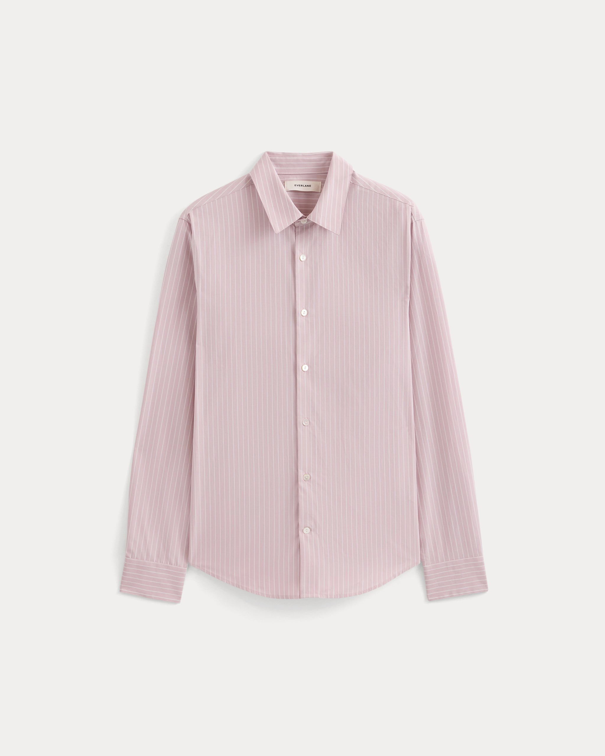 Slim-Fit Poplin Shirt | Burnished Lilac / Optic White