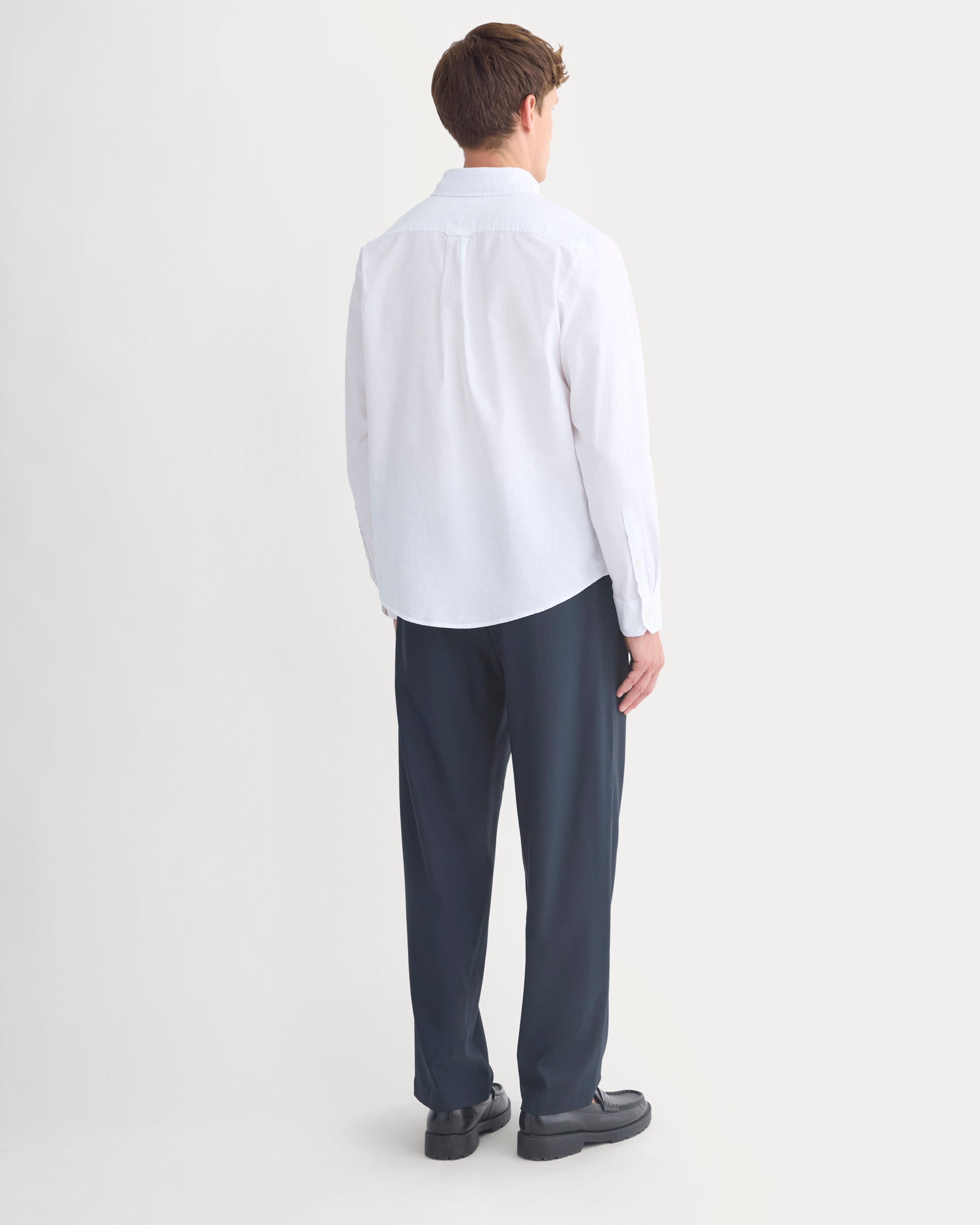 Standard-Fit Oxford Shirt | White