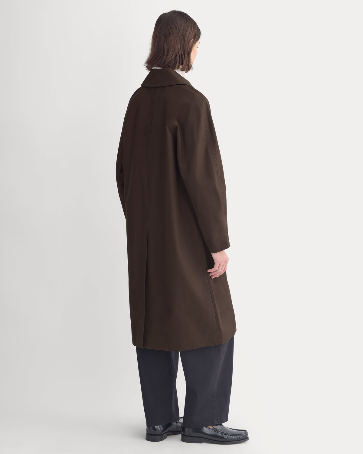 Oversized Mac Coat | Coffee Bean