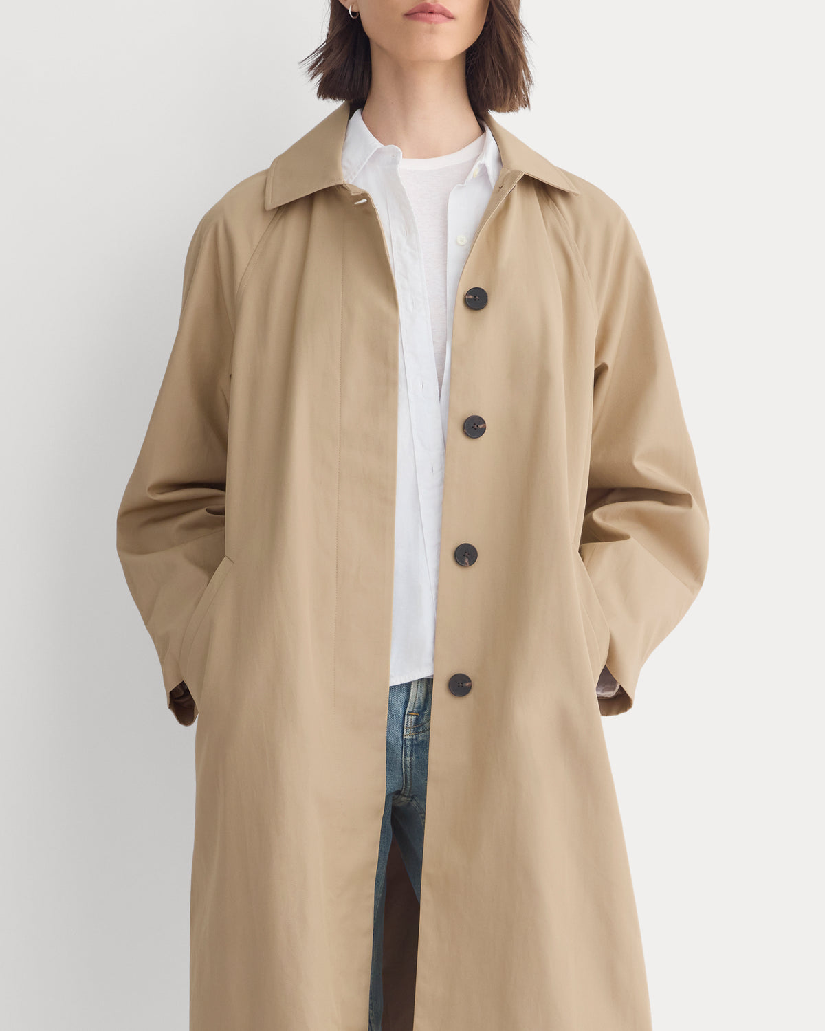 Oversized Mac Coat | Cornstalk