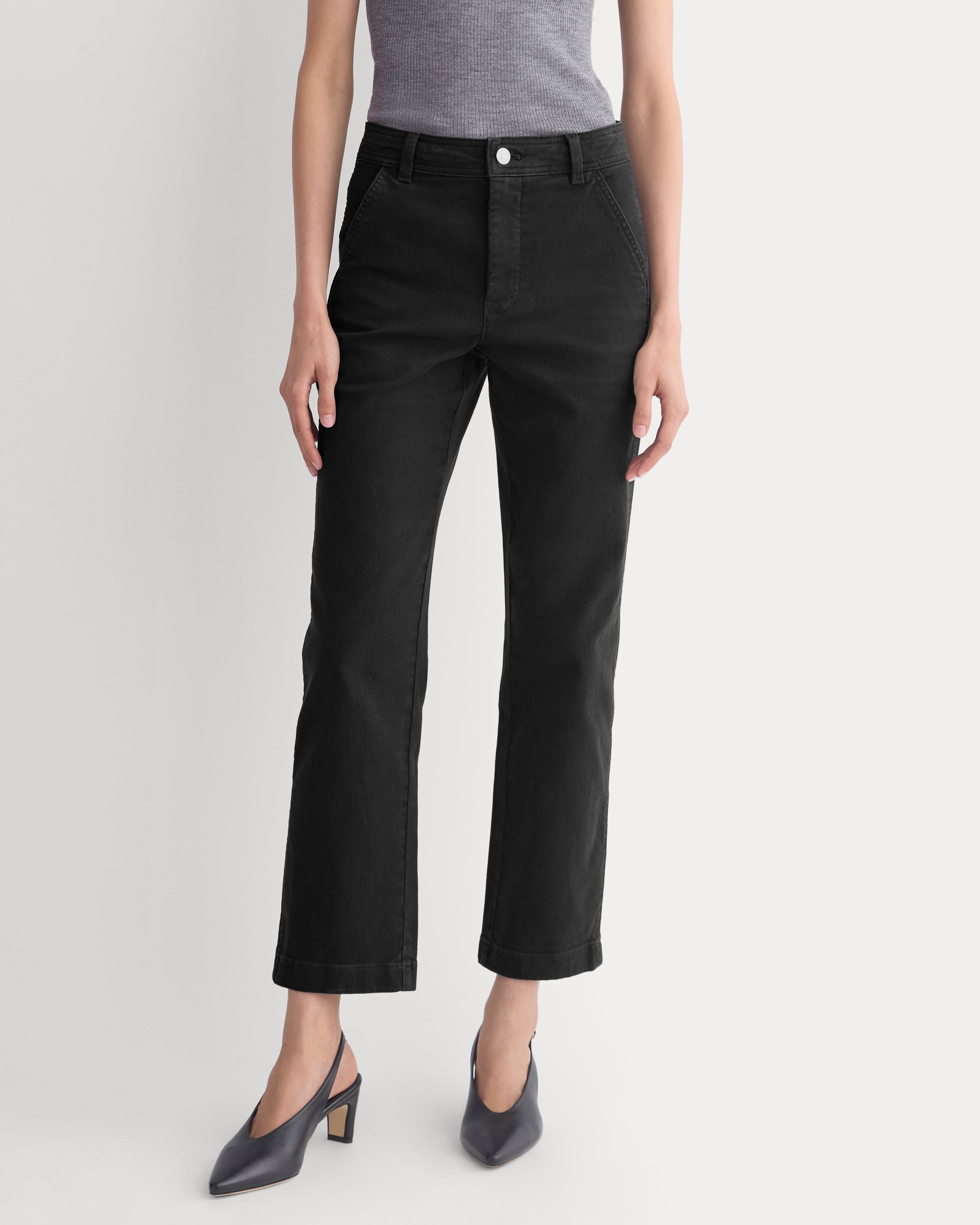 Utility Cigarette Pant | Black