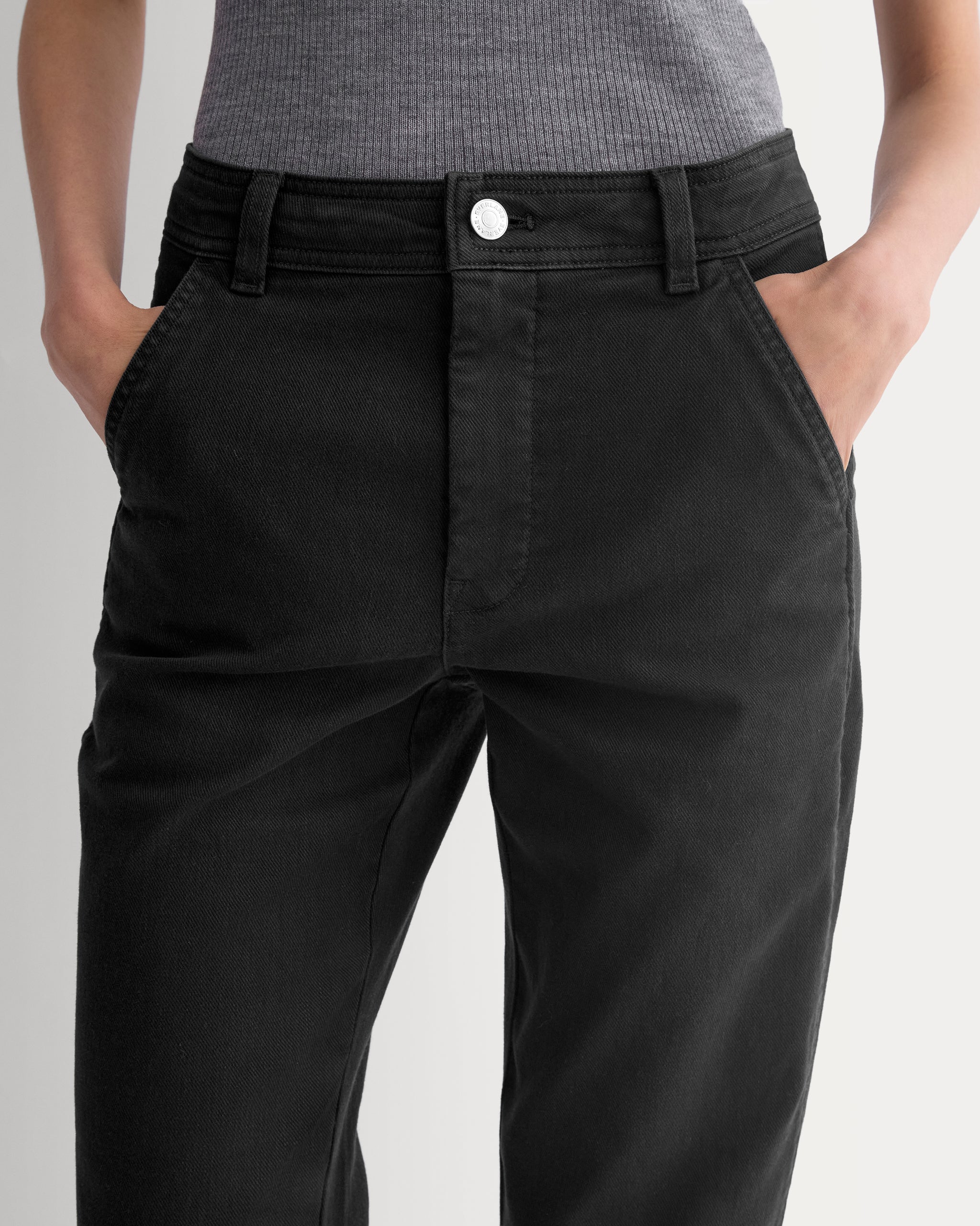 Utility Cigarette Pant | Black