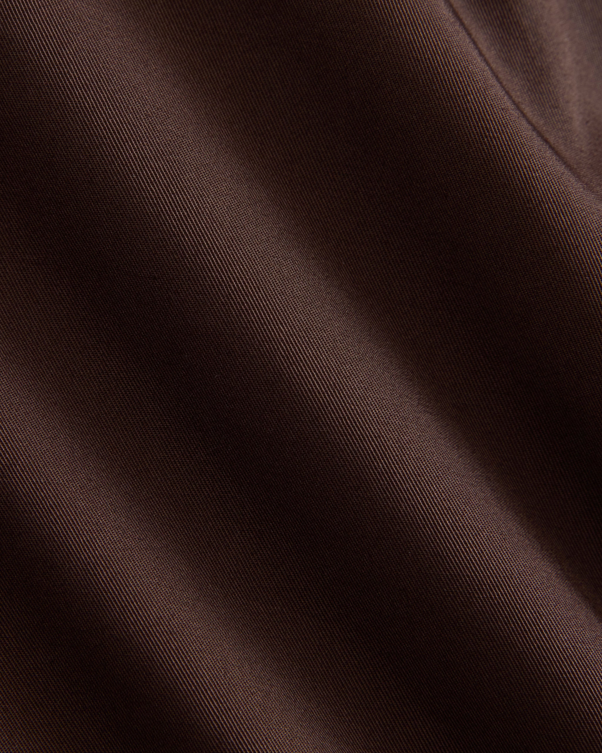 Organic Cotton Twill Field Jacket | Coffee Bean
