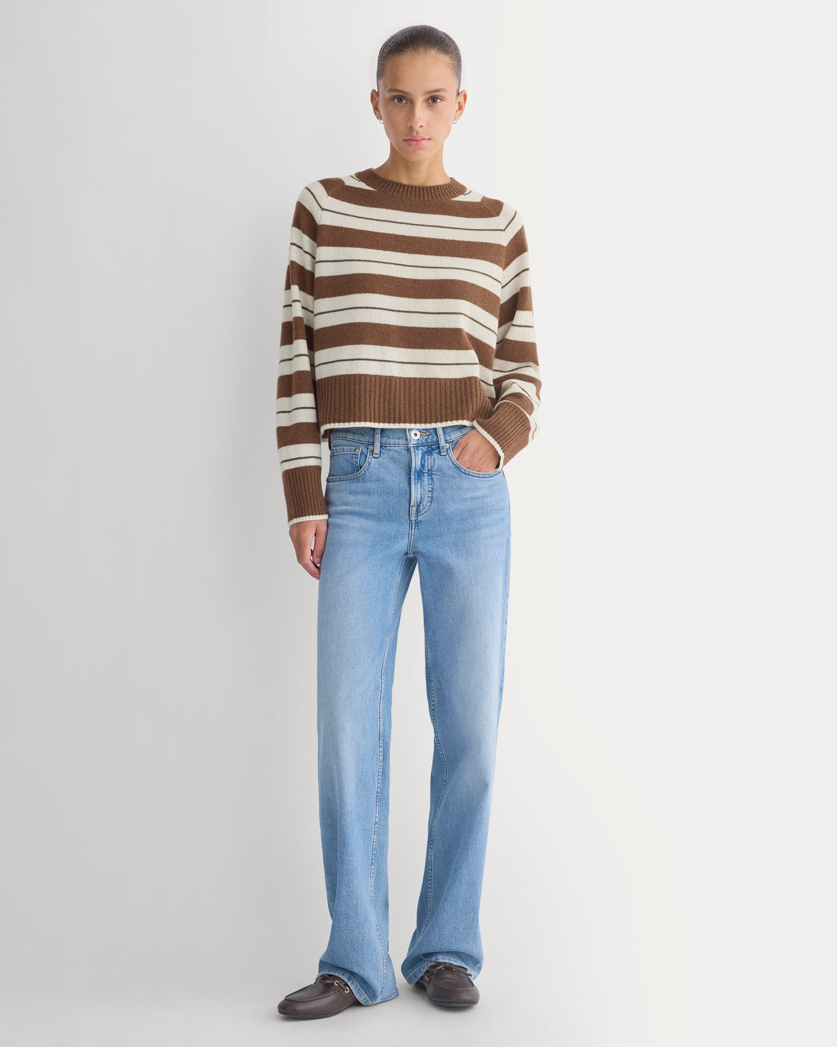 The Boxy Crew in Cashmere | Heather Amber Brown