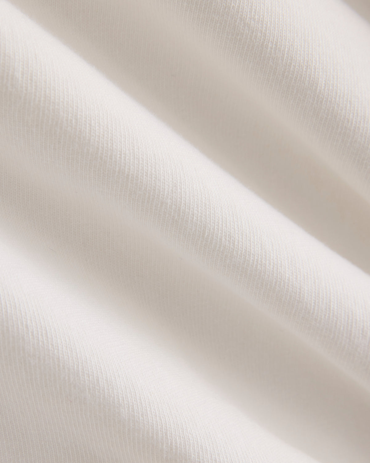 Premium Weight Back Slit Tee | White