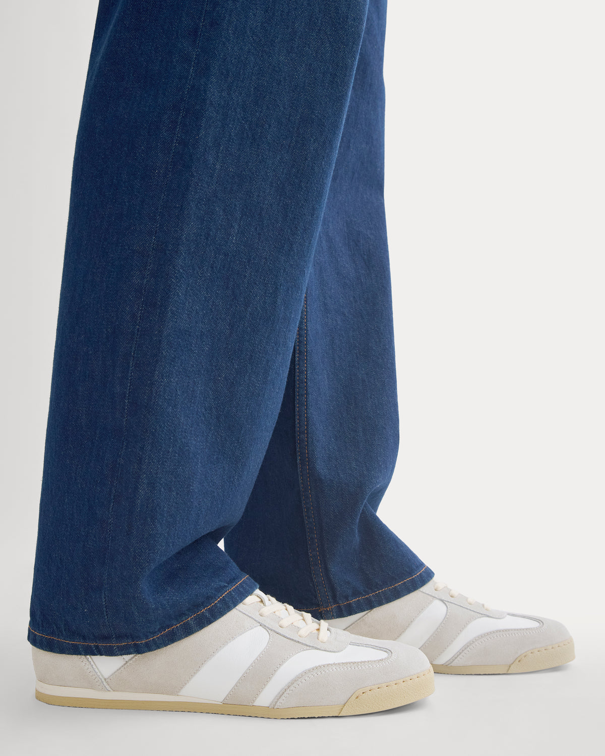 Collegium x Everlane Pista Sneaker | Platinum Suede | Men's