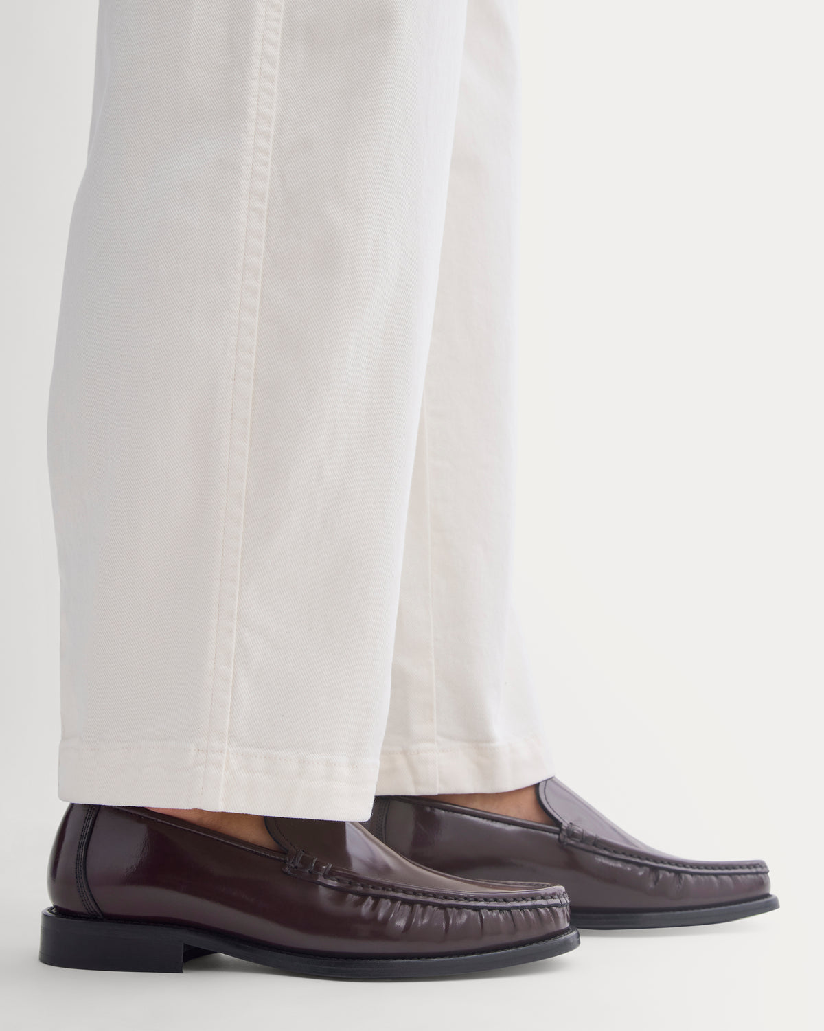 Collegium x Everlane Stretched Loafer | Oxblood | Women's
