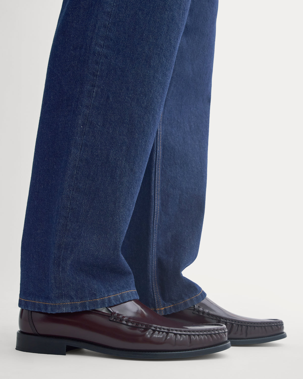 Collegium x Everlane Stretched Loafer | Oxblood | Men's