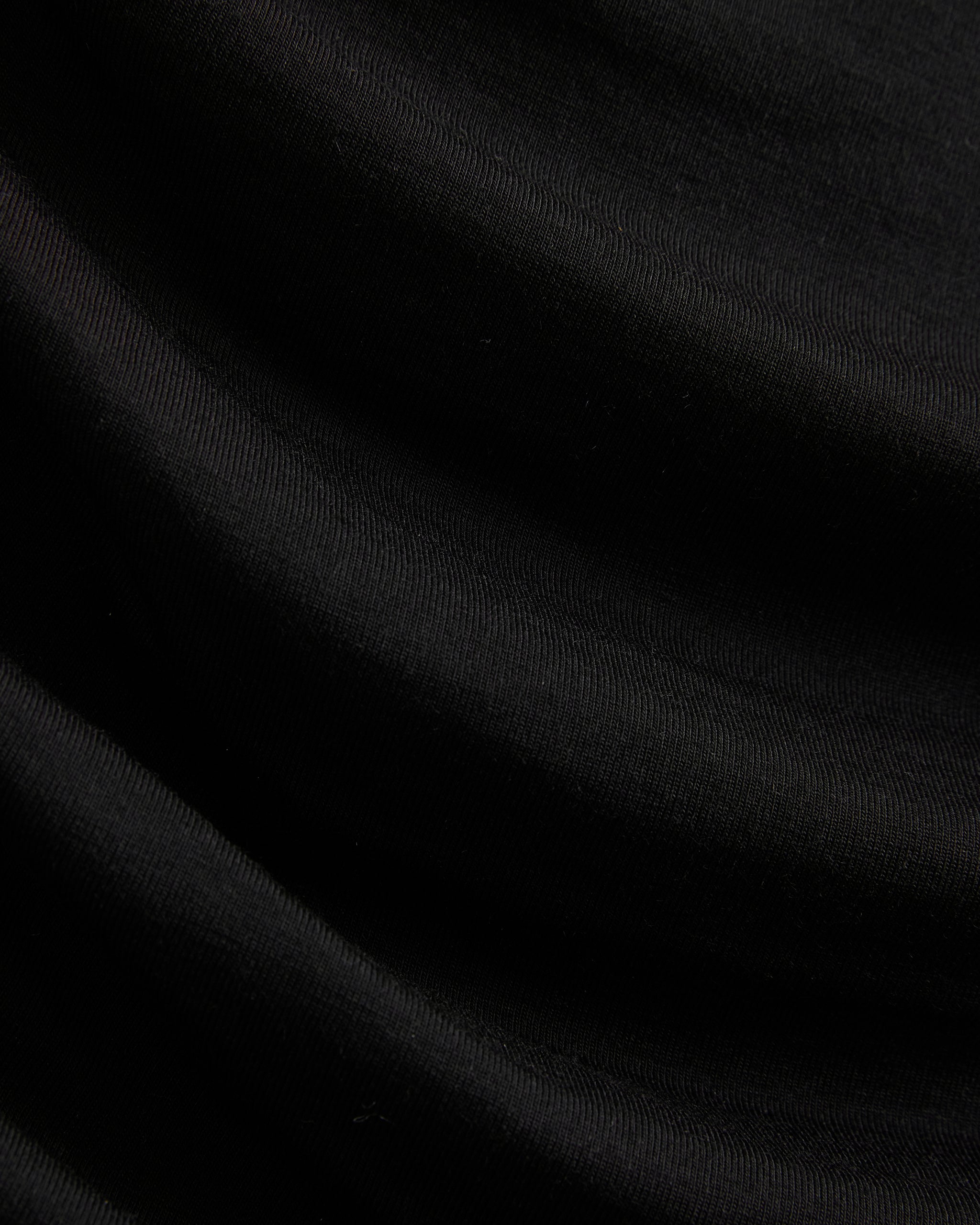 Drapey Jersey Ruched Mini Dress | Black