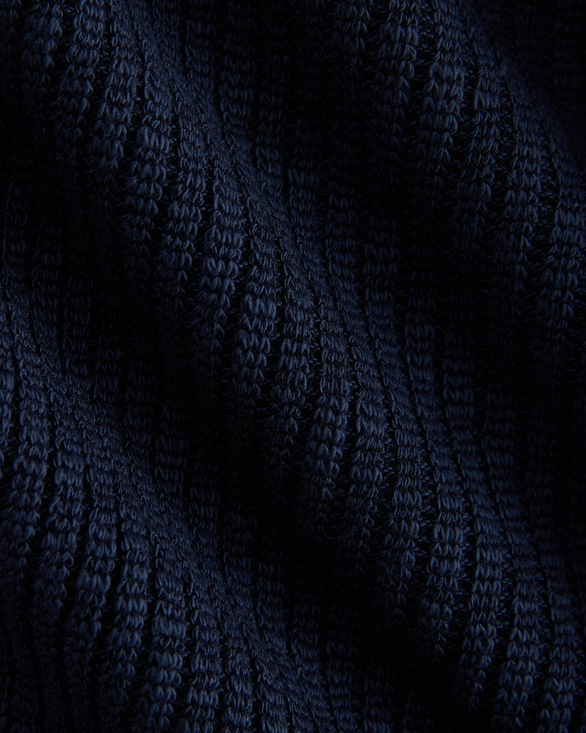 The Cozy Rib Long-Sleeve Tee | Navy