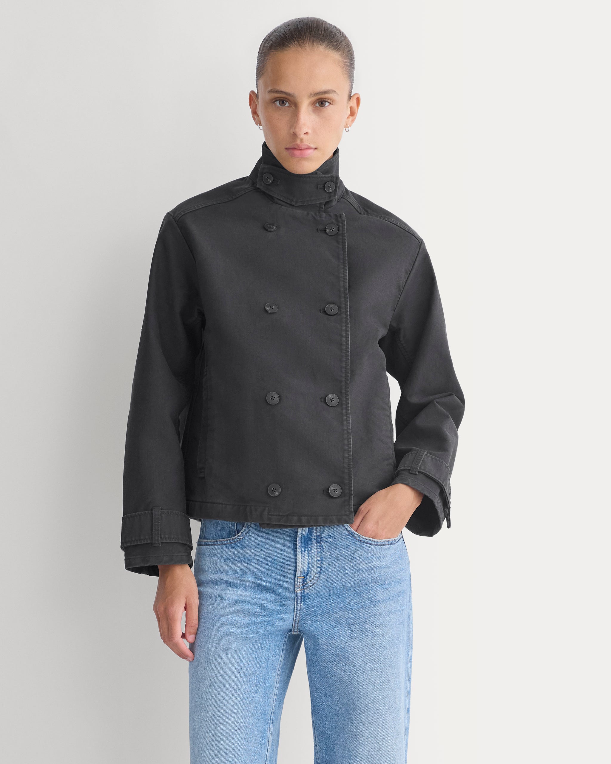 Moleskin Utility Jacket | Black