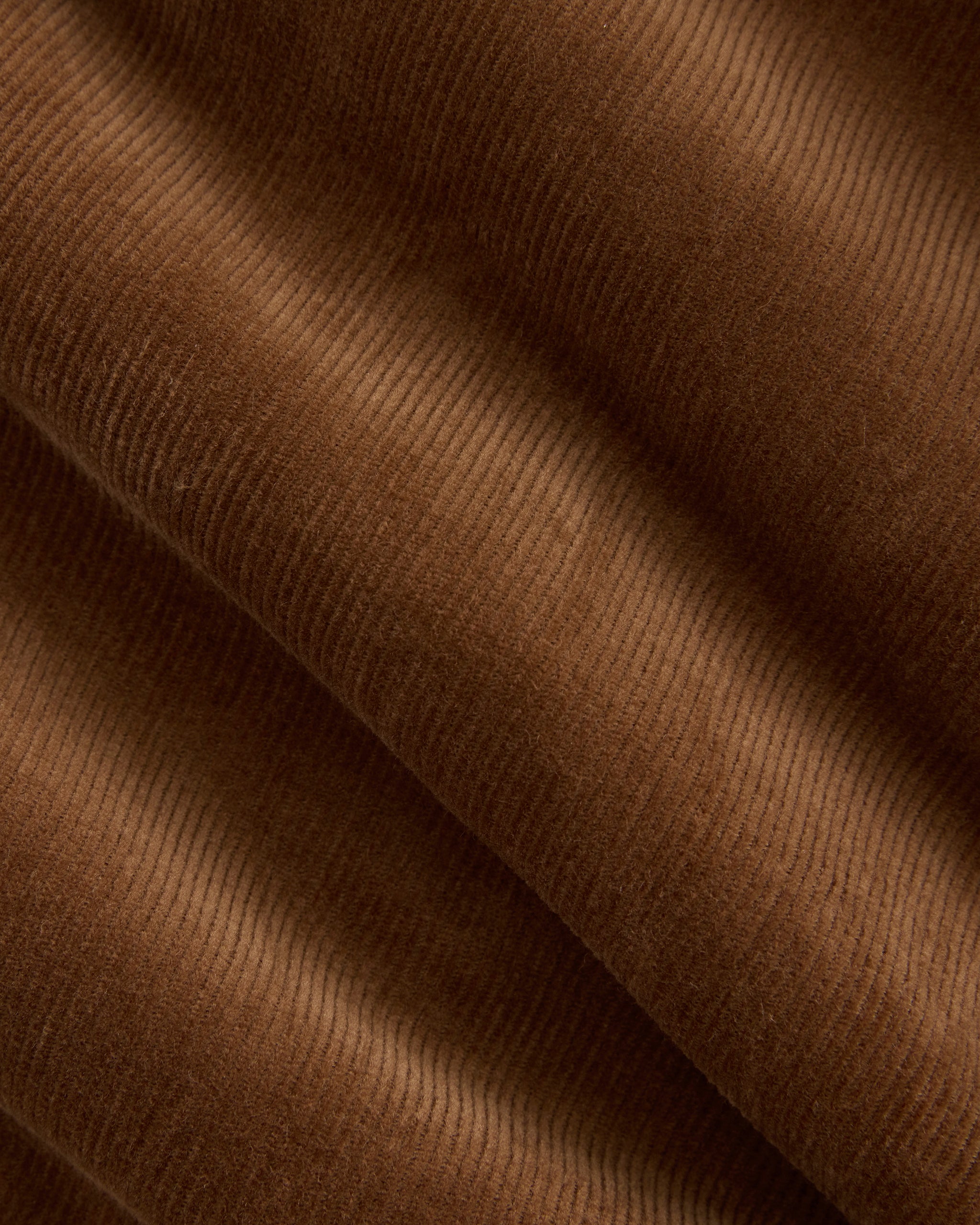 Stretch Corduroy Zip Jacket | Toffee