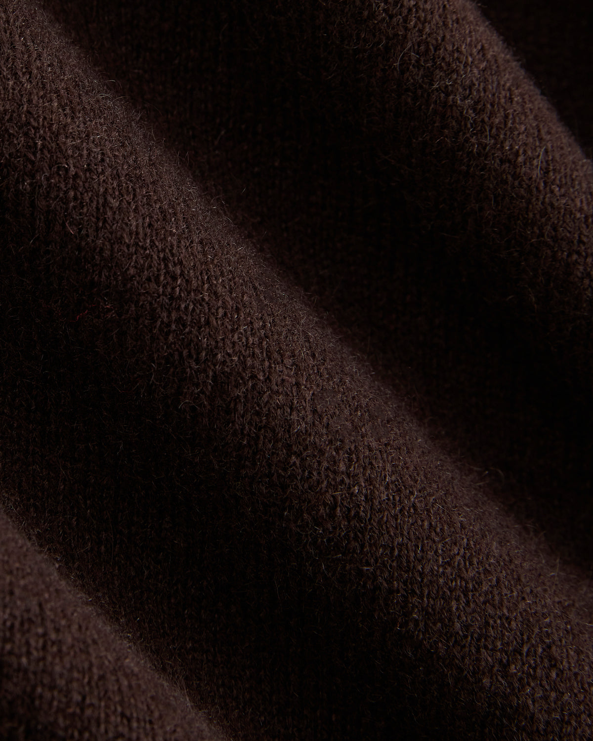 Cashmere Slim Crew Sweater | Coffee Bean