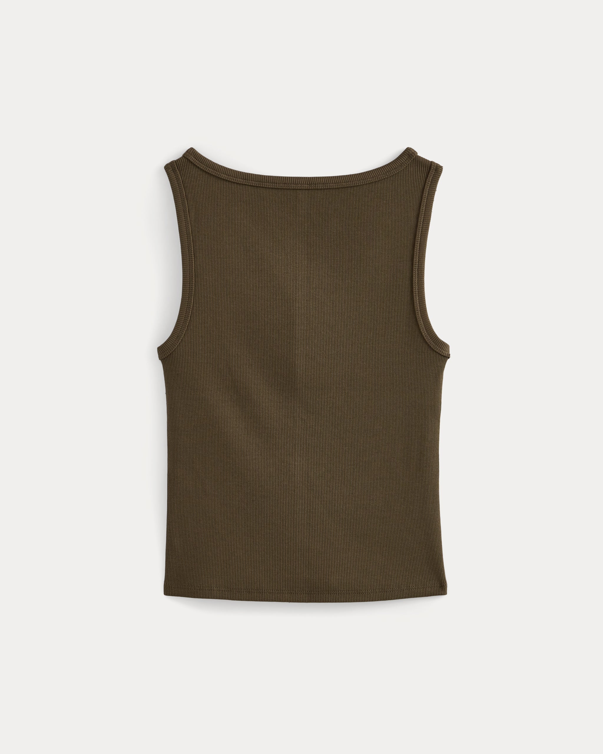 Effortless Rib Boatneck Tank | Beech