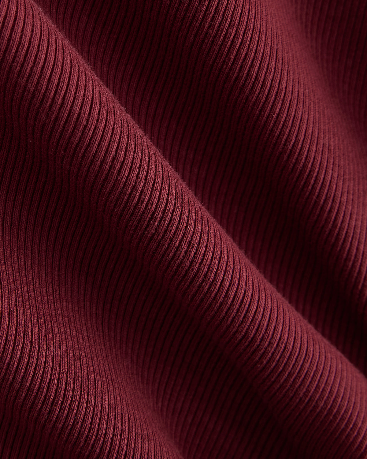 Effortless Rib Boatneck Tank | Cabernet