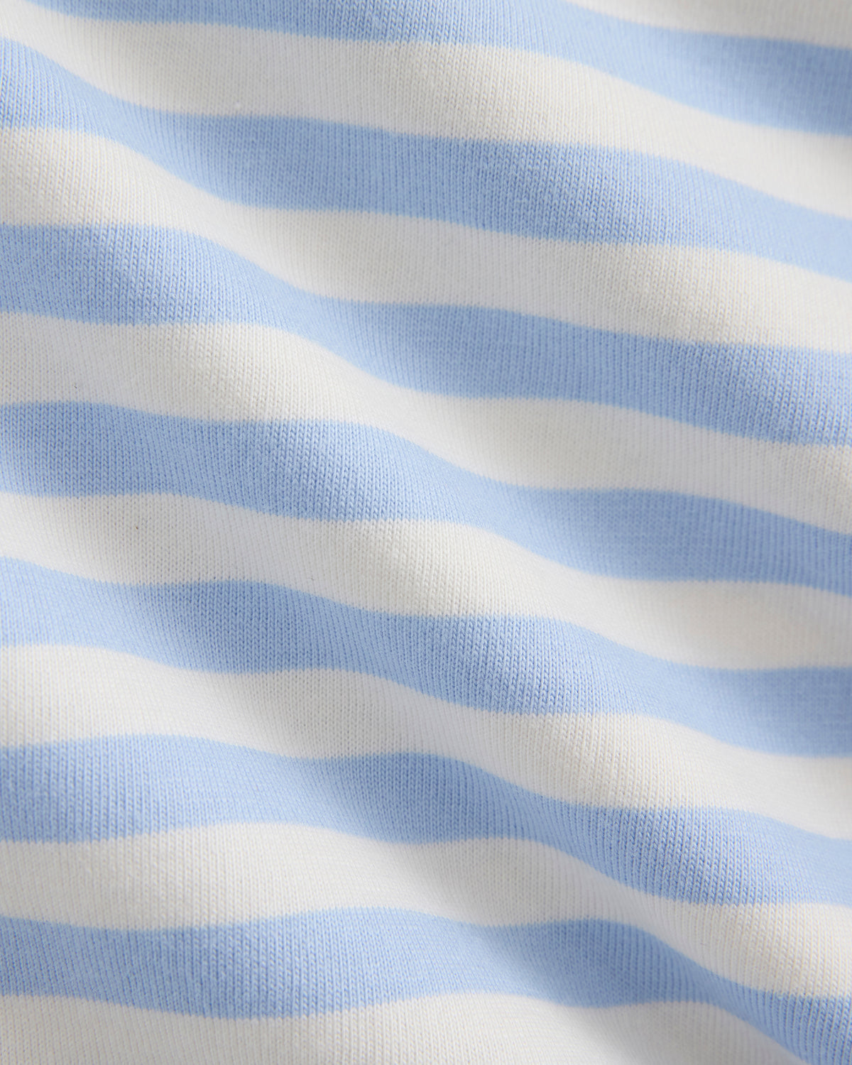 Forever Jersey Cropped Tee | Cashmere Blue / Bone