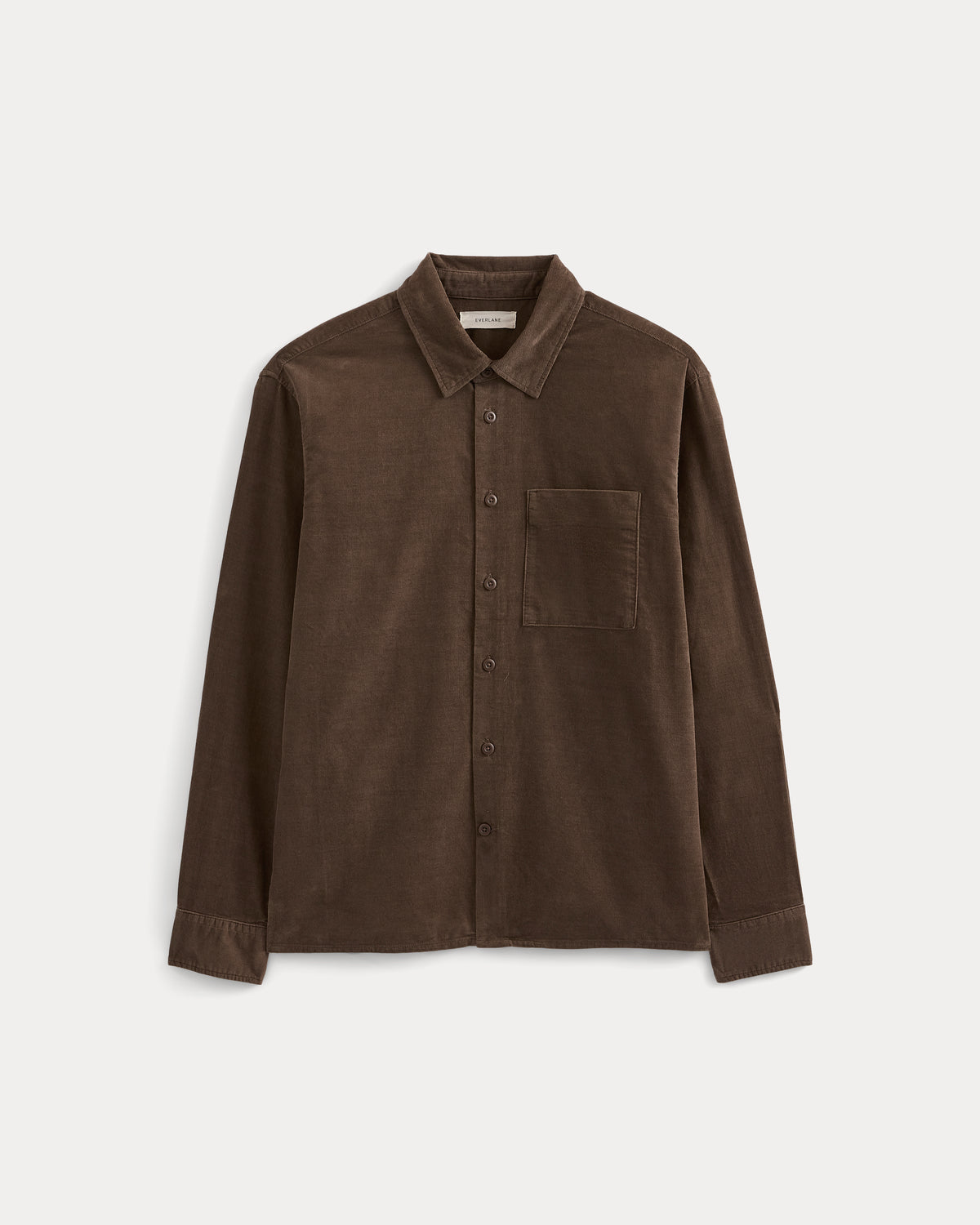Pinwale Corduroy Shirt | Chocolate Chip Brown