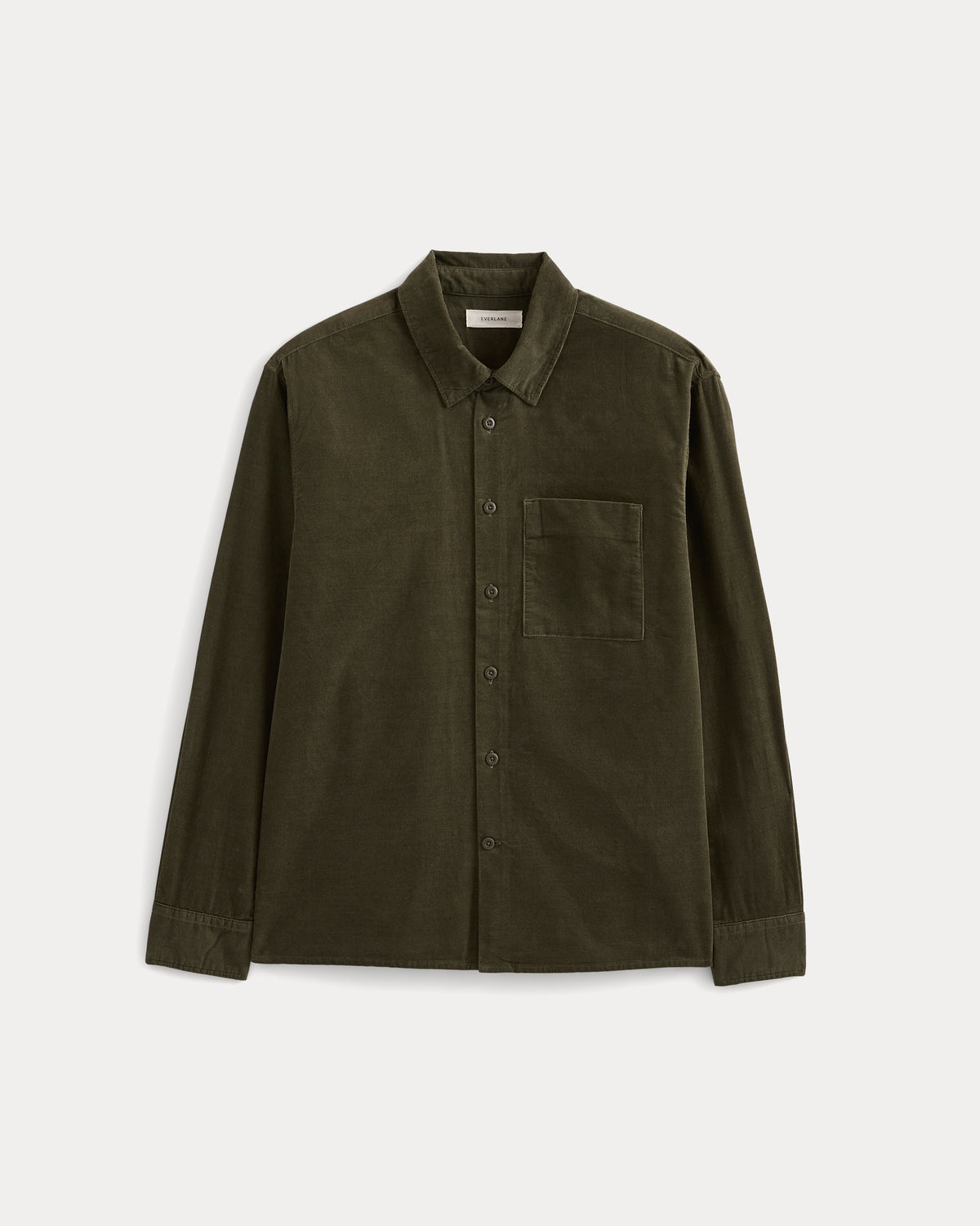 Pinwale Corduroy Shirt | Olive Night
