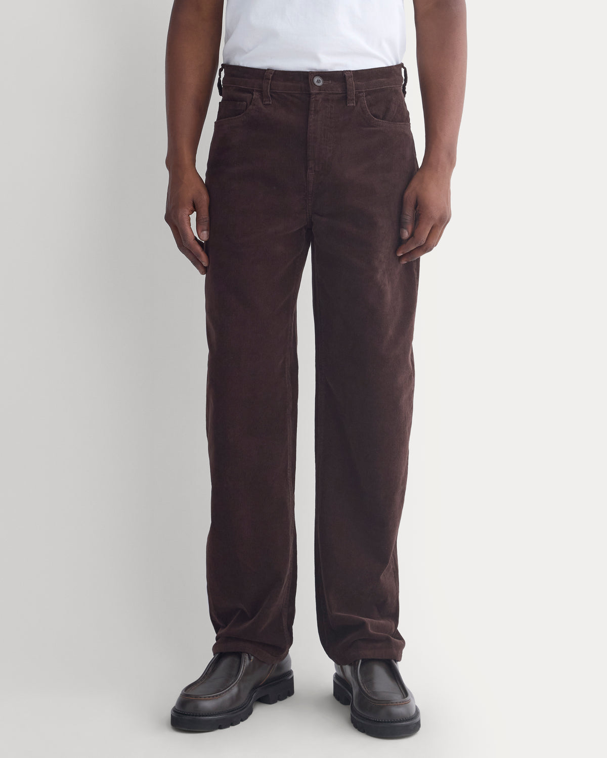 Stretch Corduroy 5-Pocket Pant | Coffee Bean