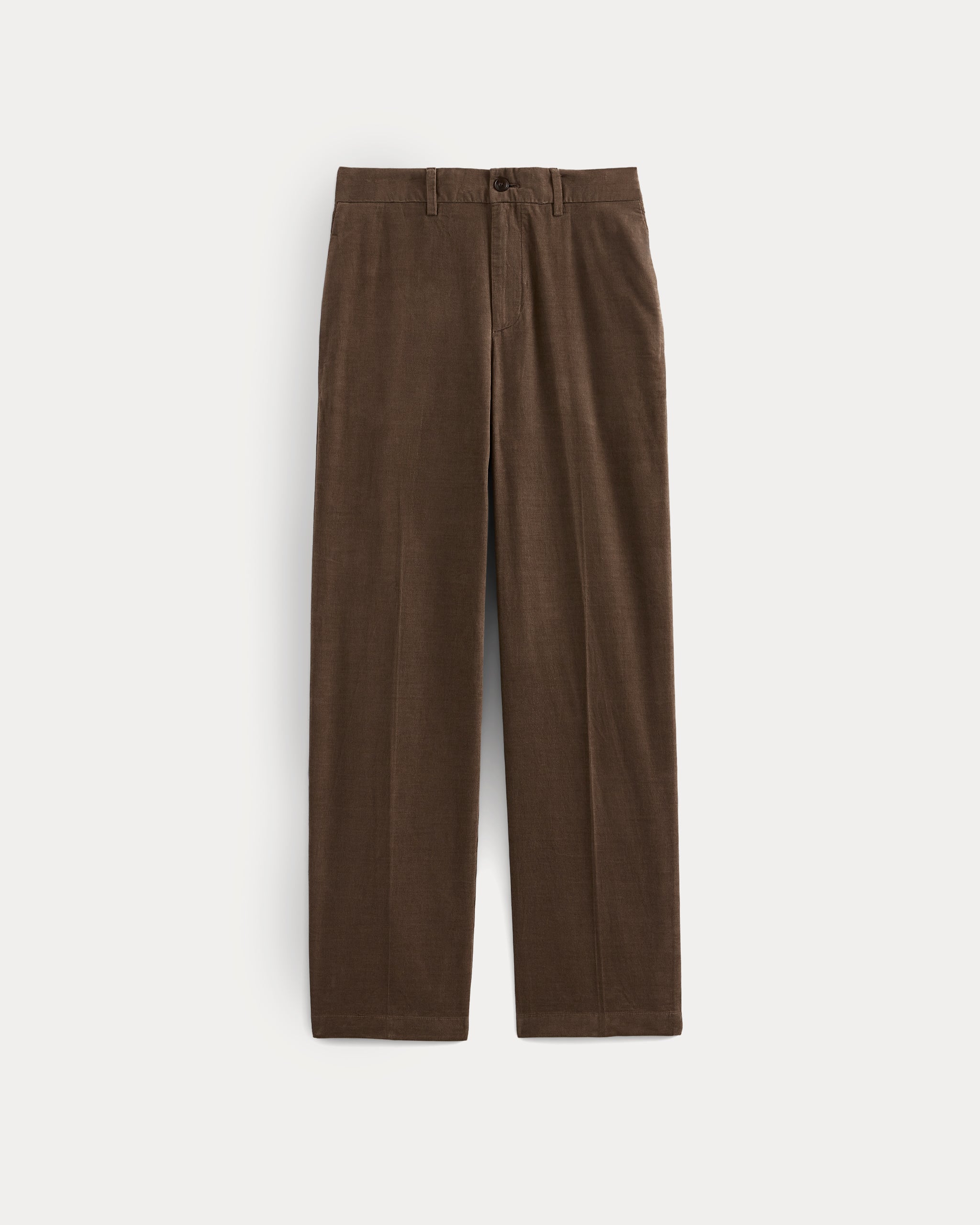 Relaxed Pinwale Corduroy Trouser | Deep Taupe