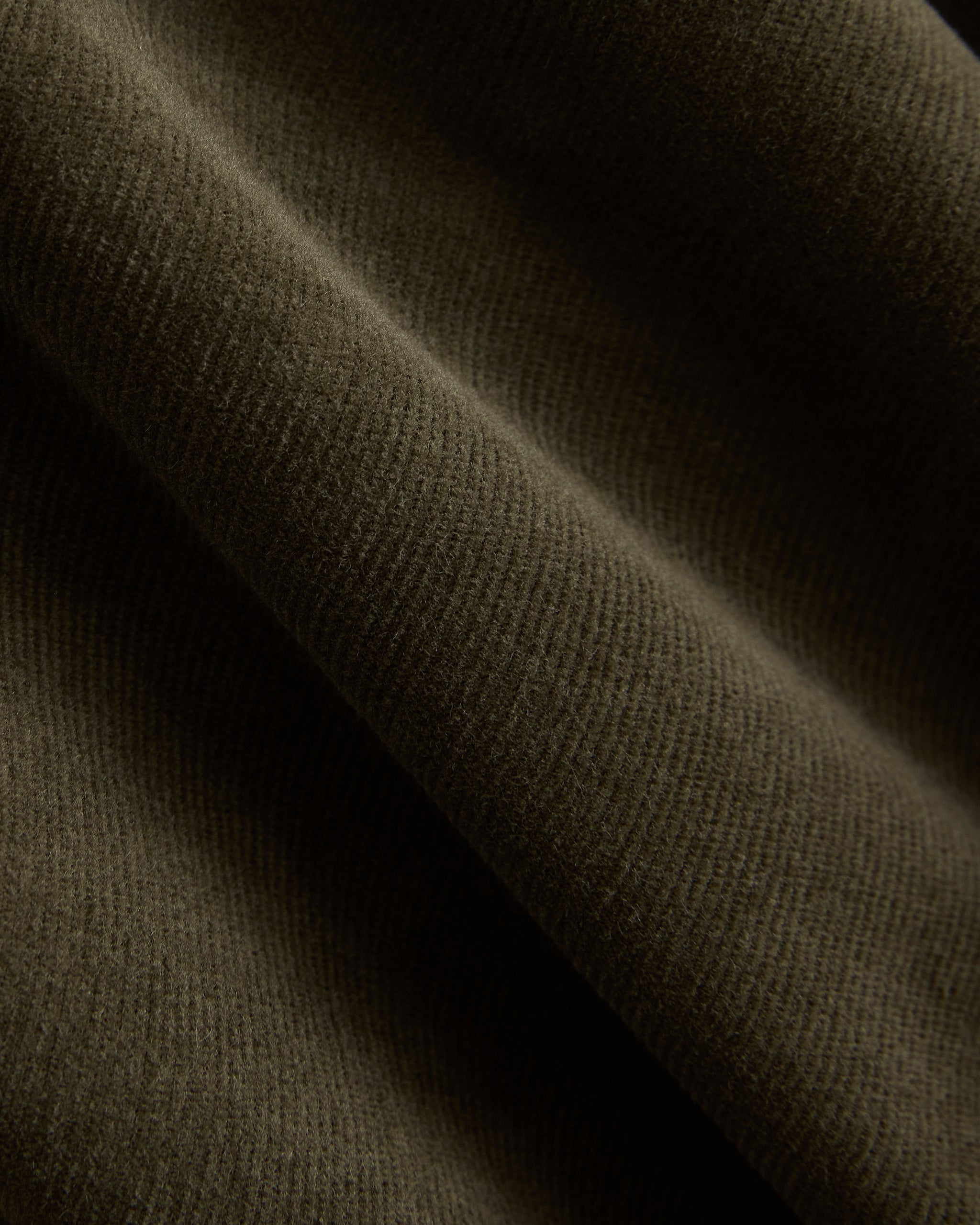 Relaxed Pinwale Corduroy Trouser | Olive Night