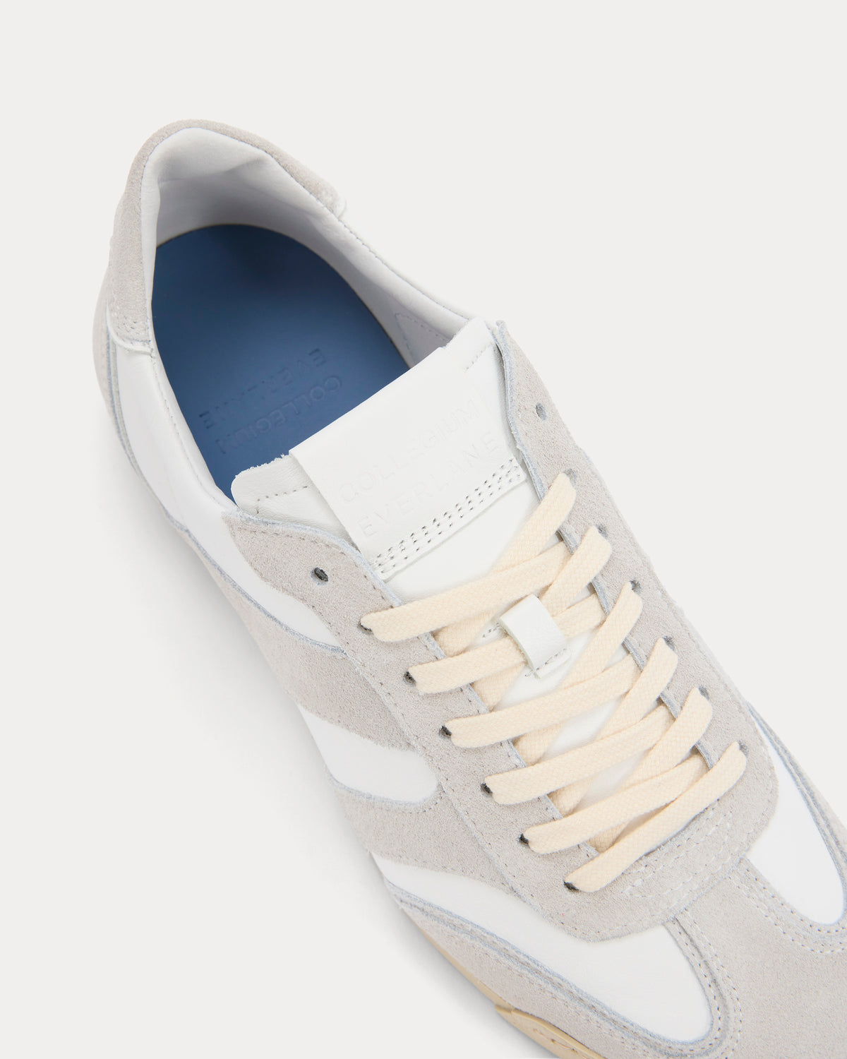 Collegium x Everlane Pista Sneaker | Platinum Suede | Women's
