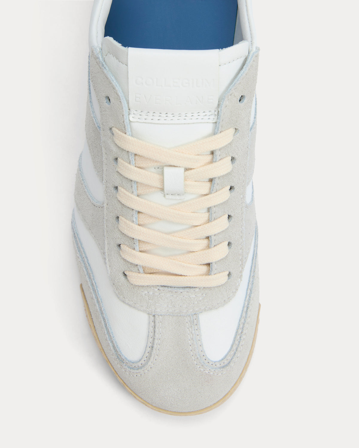 Collegium x Everlane Pista Sneaker | Platinum Suede | Women's