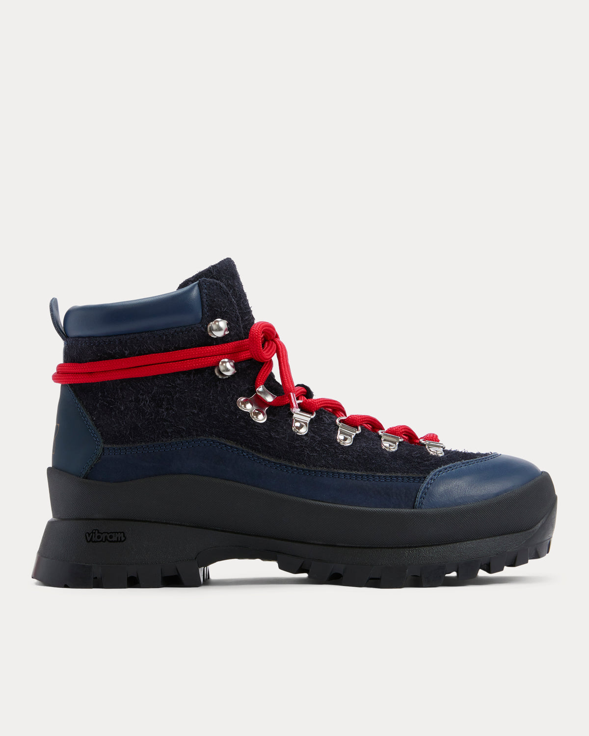 Collegium x Everlane Summit Boot | Navy Suede | Women's