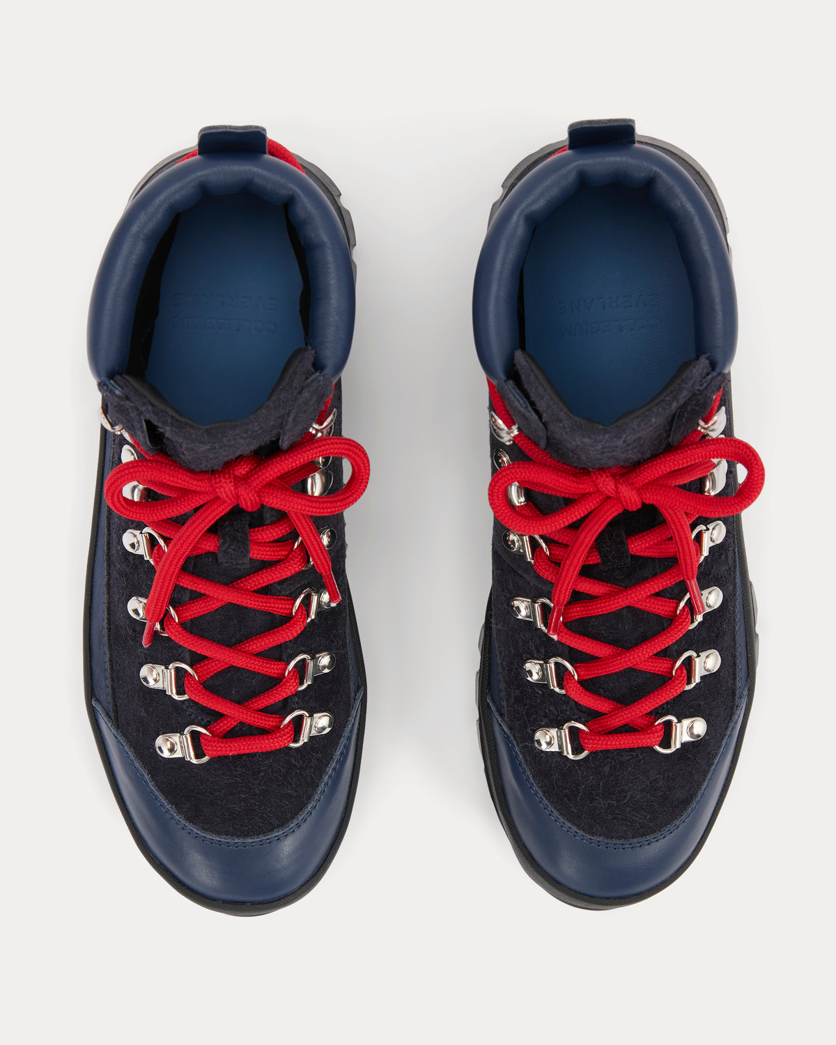 Collegium x Everlane Summit Boot | Navy Suede | Women's