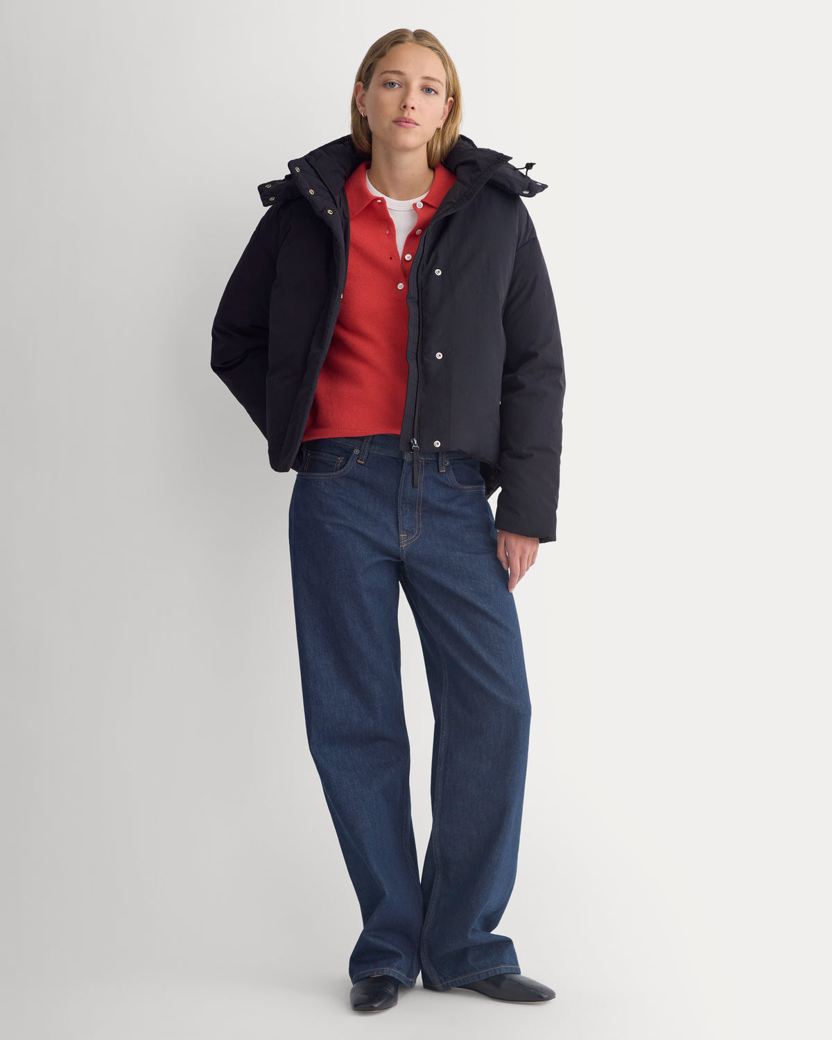 EverPuff™ Cloud Short Puffer | Black