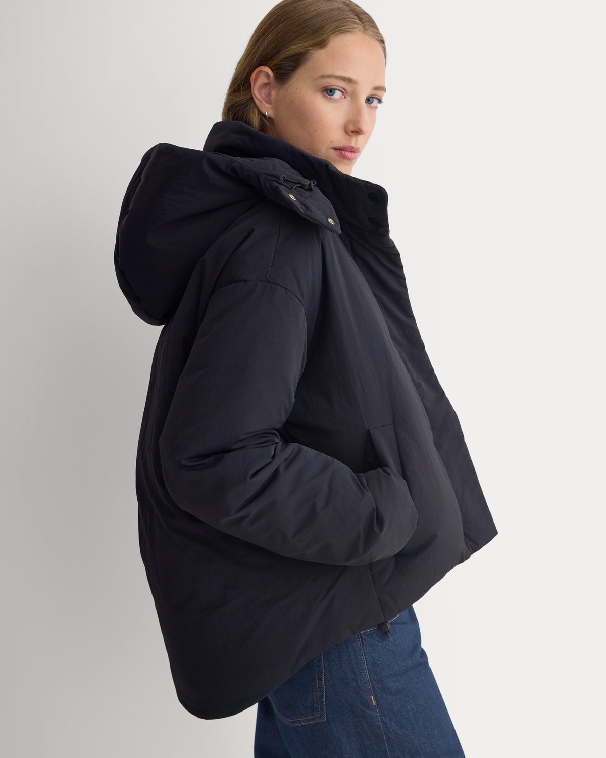 EverPuff™ Cloud Short Puffer | Black