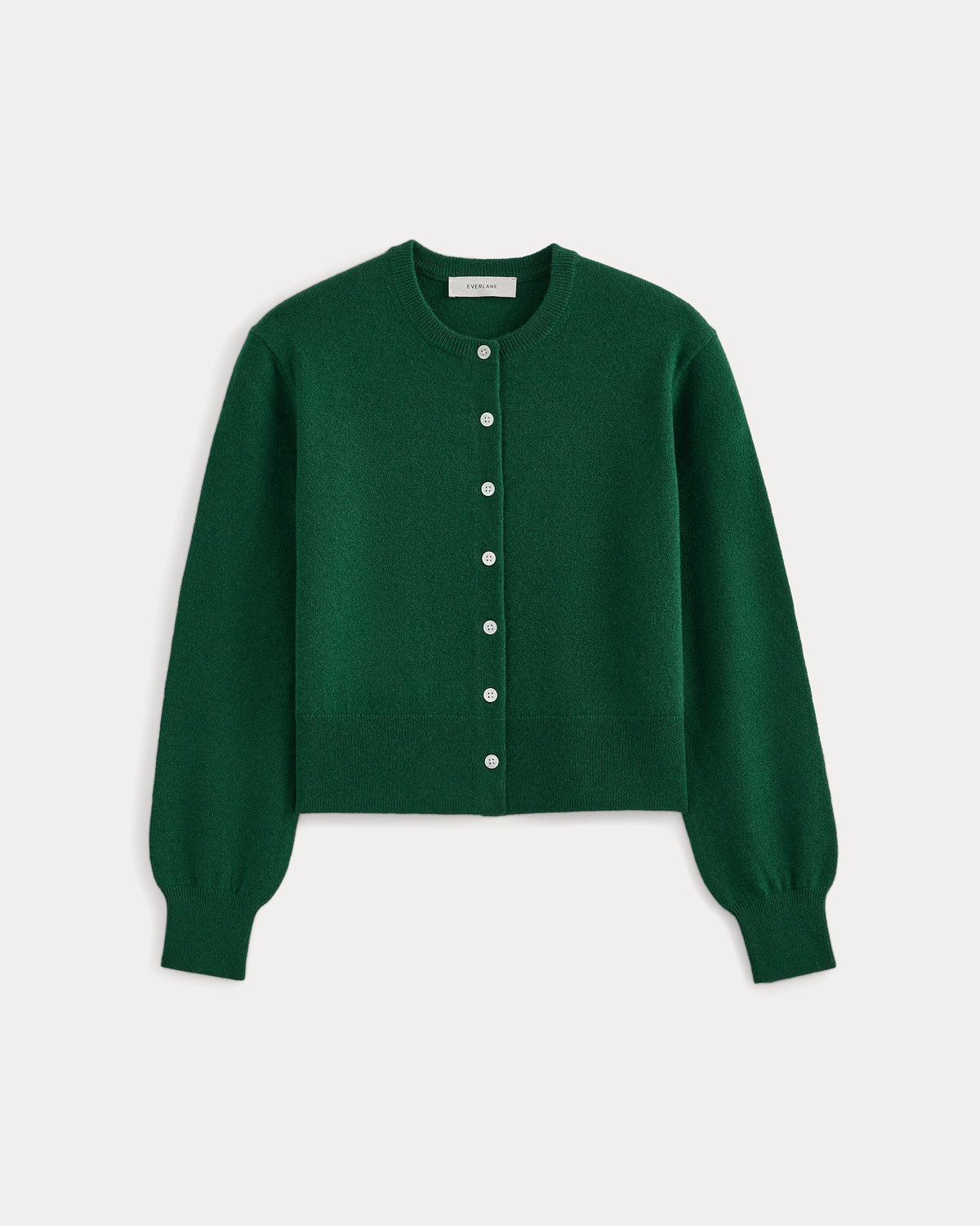 Cashmere Cropped Cardigan | Eden Green
