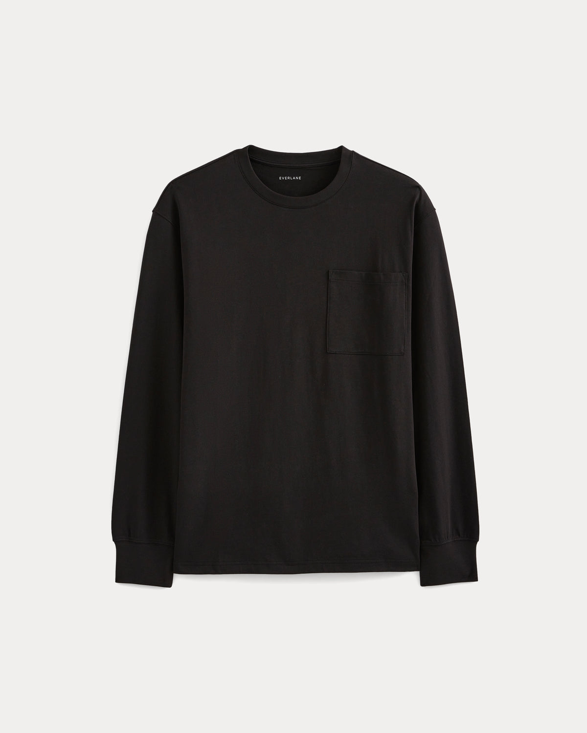 Forever Jersey Premium Long Sleeve Tee | Black