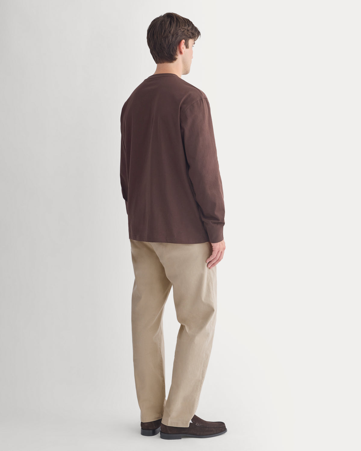 Forever Jersey Premium Long Sleeve Tee | Coffee Bean