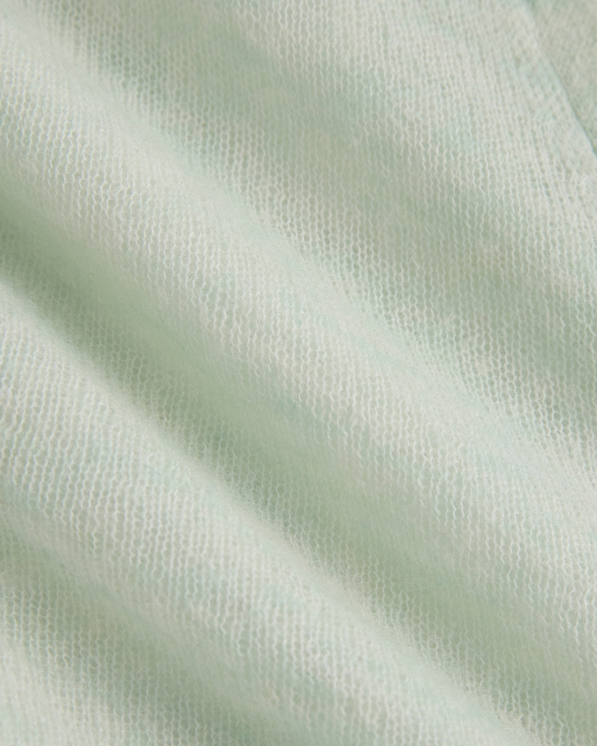 Wrap Top in Air Alpaca | Lily Green