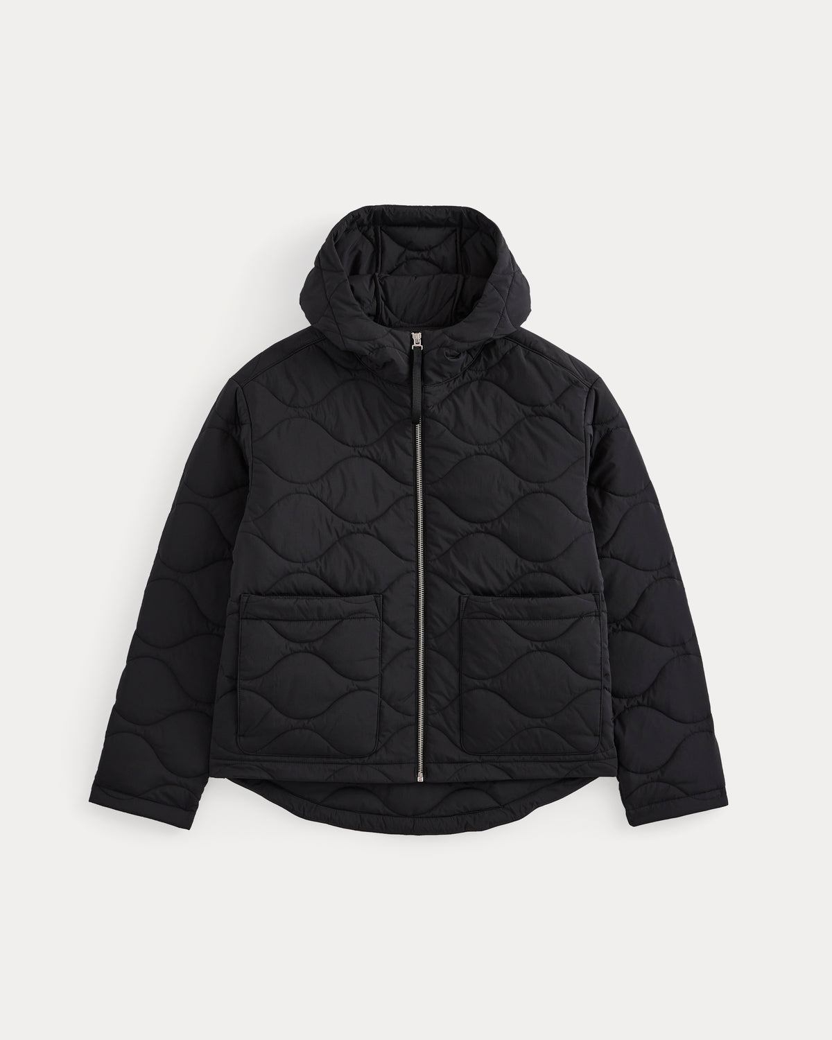 Re:Cycled Nylon Hooded Liner | Black