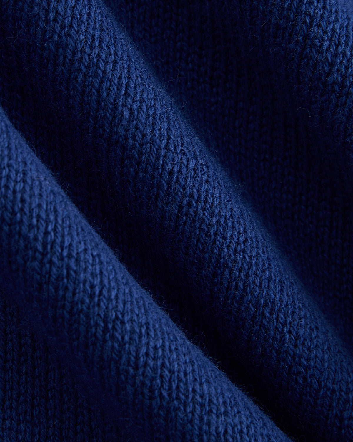 V-Neck Sweater in Extrafine Luxe Merino | Soladite Blue