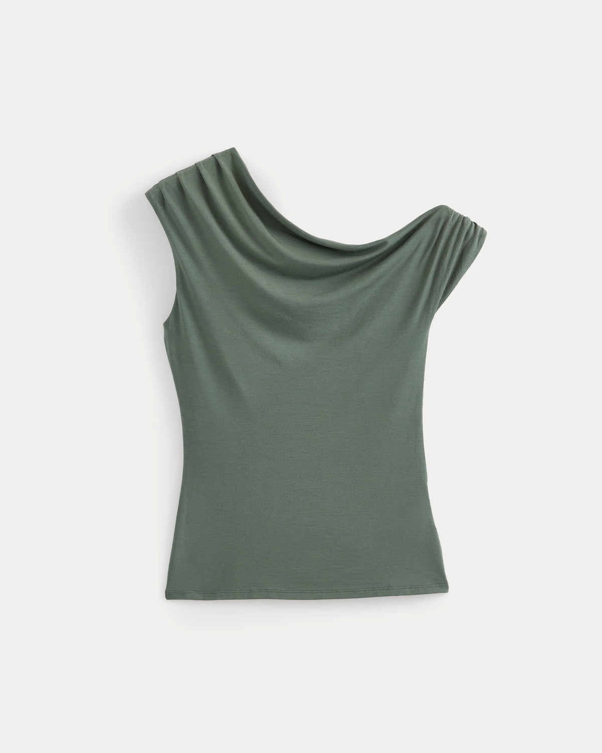 Drapey Jersey Off-The-Shoulder Top | Laurel Wreath