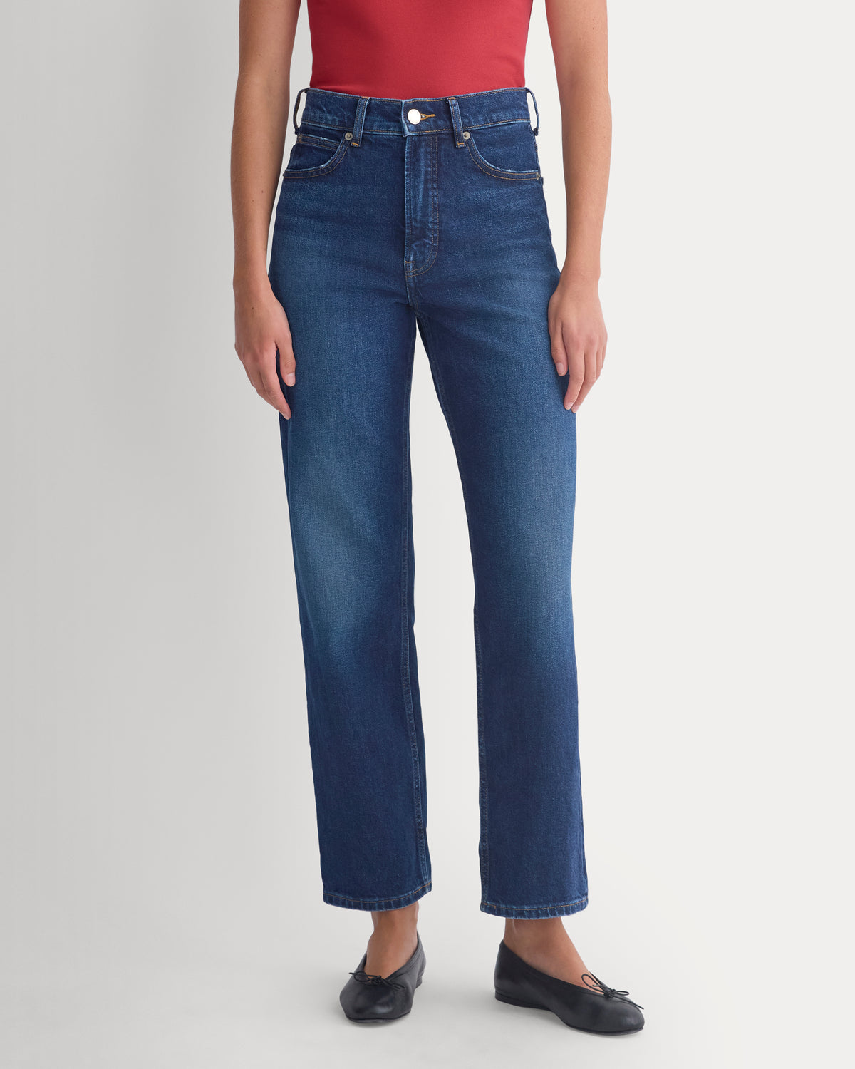 The Way-High® Jean 2.0 | Deep Indigo | 27.5” Inseam