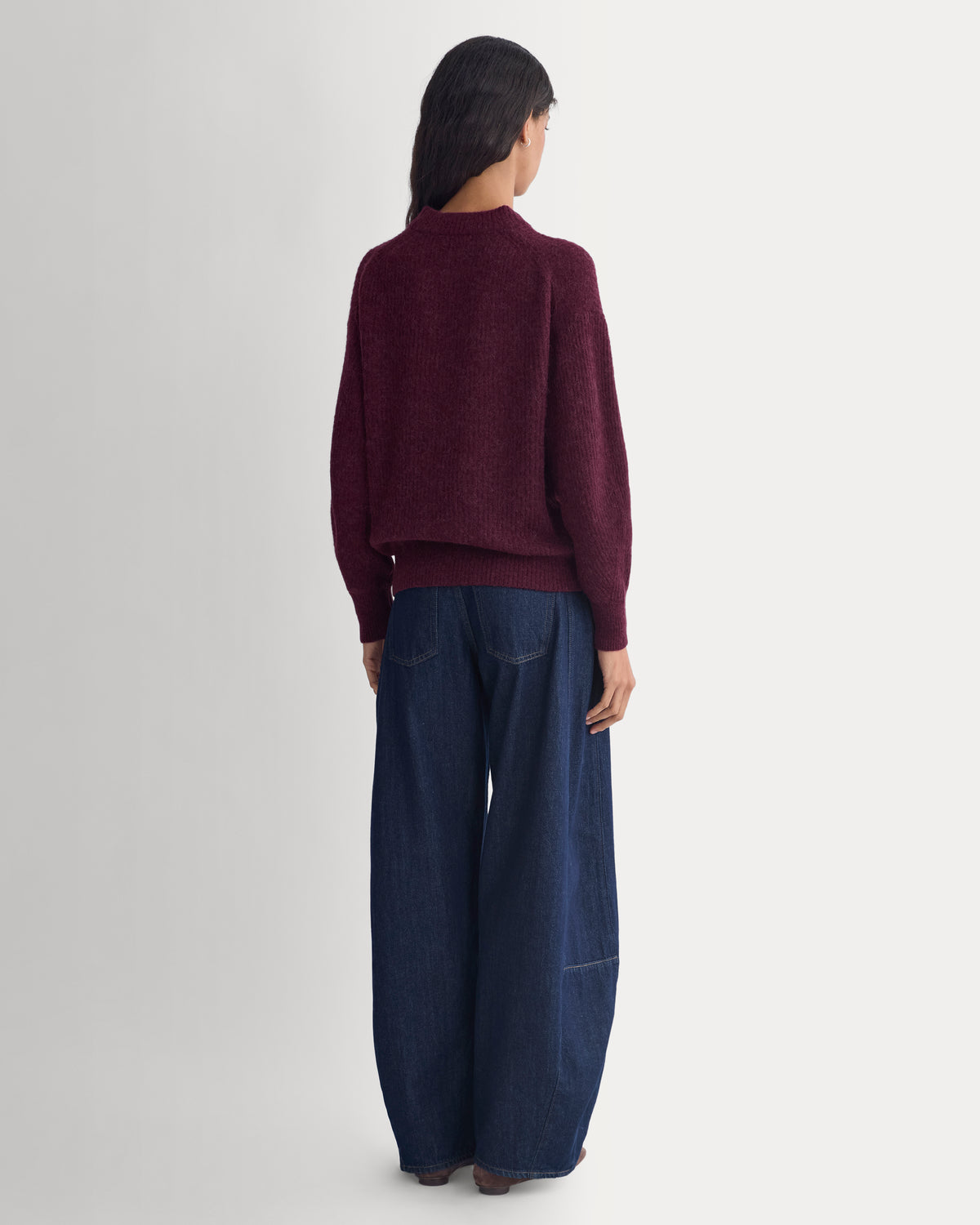 The Cocoon Crew in Alpaca | Deep Plum
