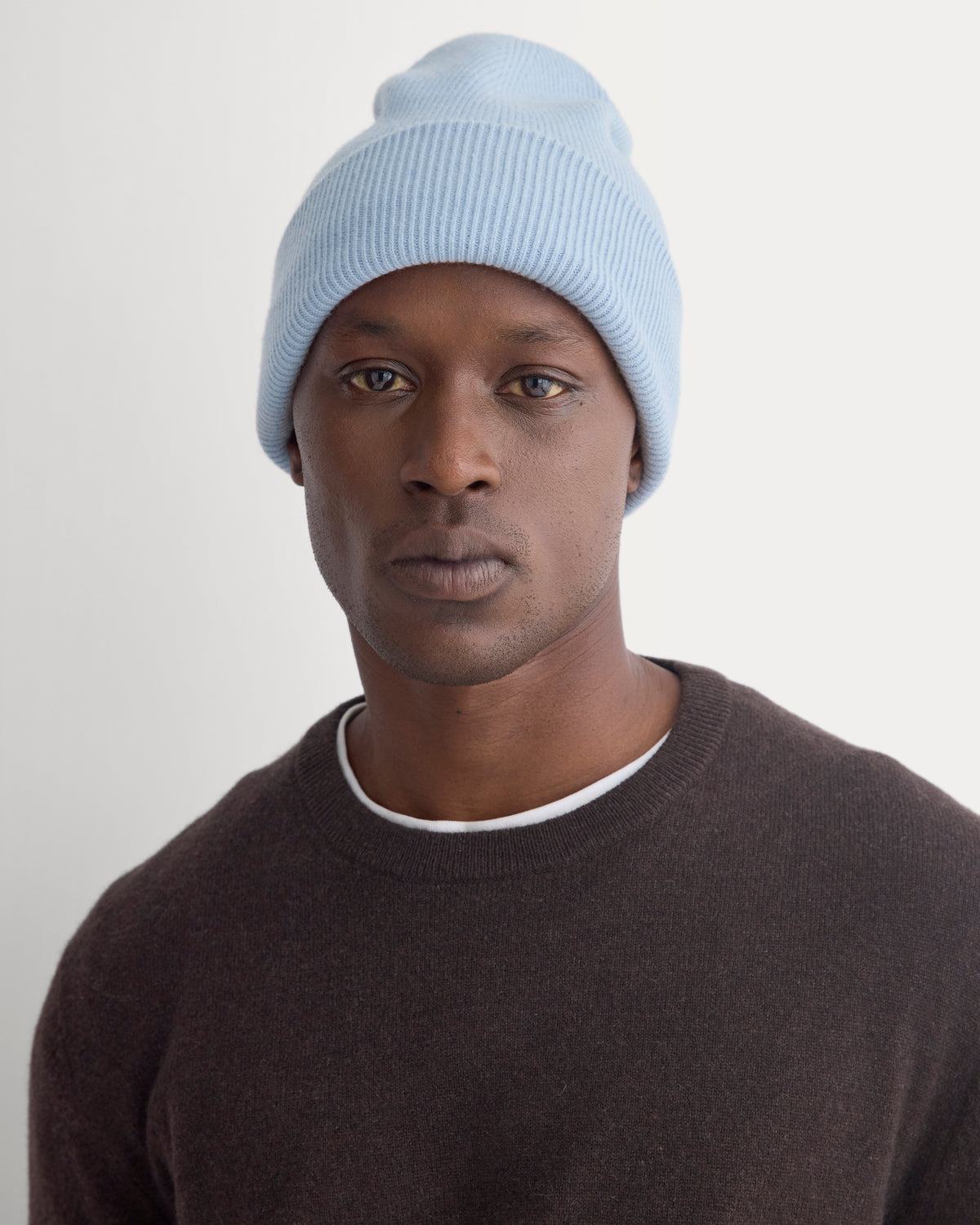 The Cabin Beanie | Cashmere Blue