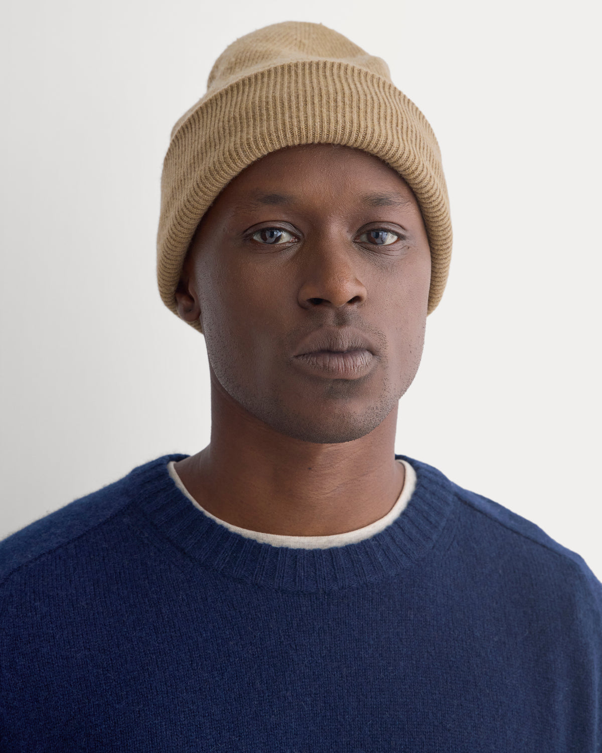 The Cabin Beanie | Dark Heathered Camel