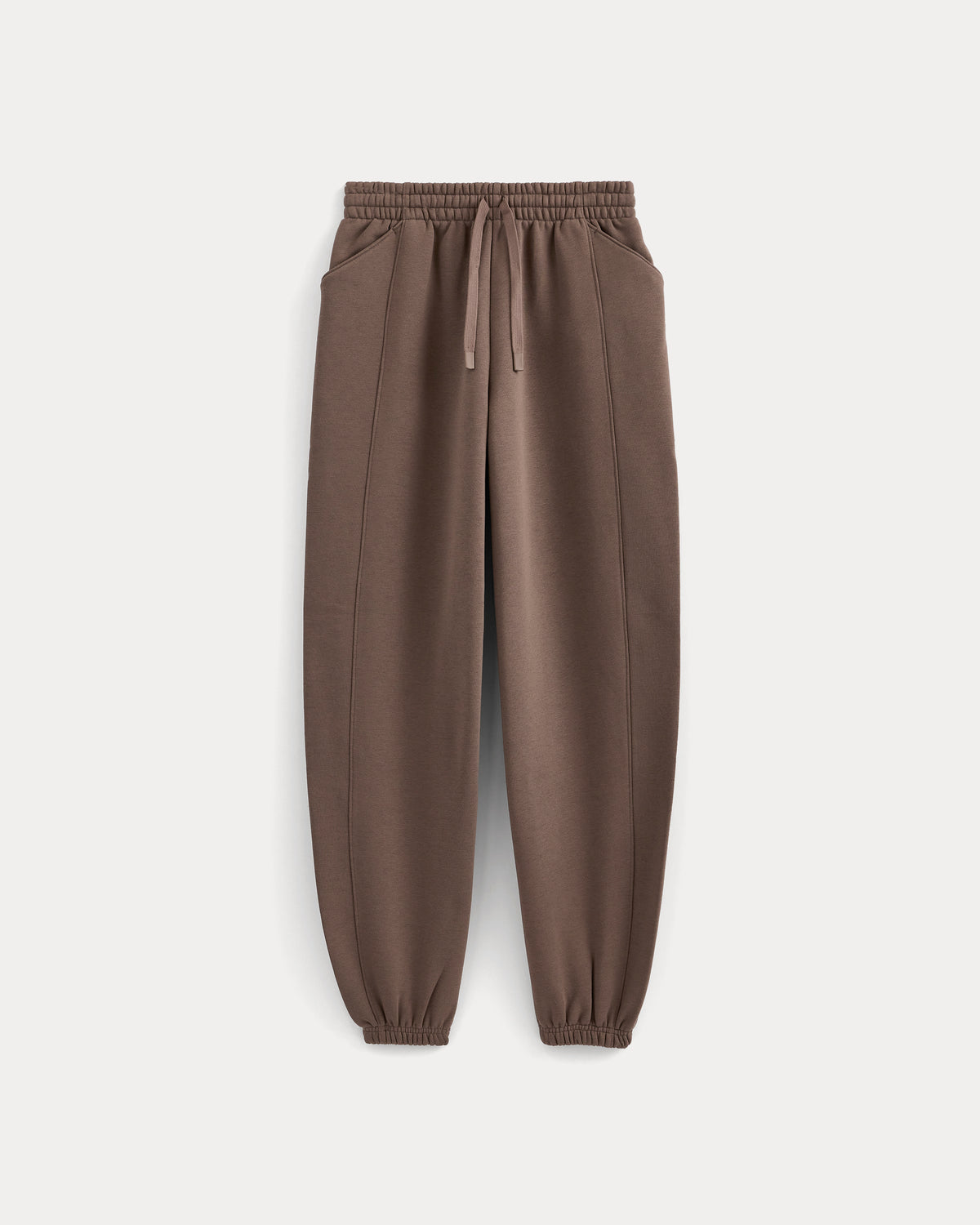 Luxe Fleece Baggy Jogger | Deep Taupe
